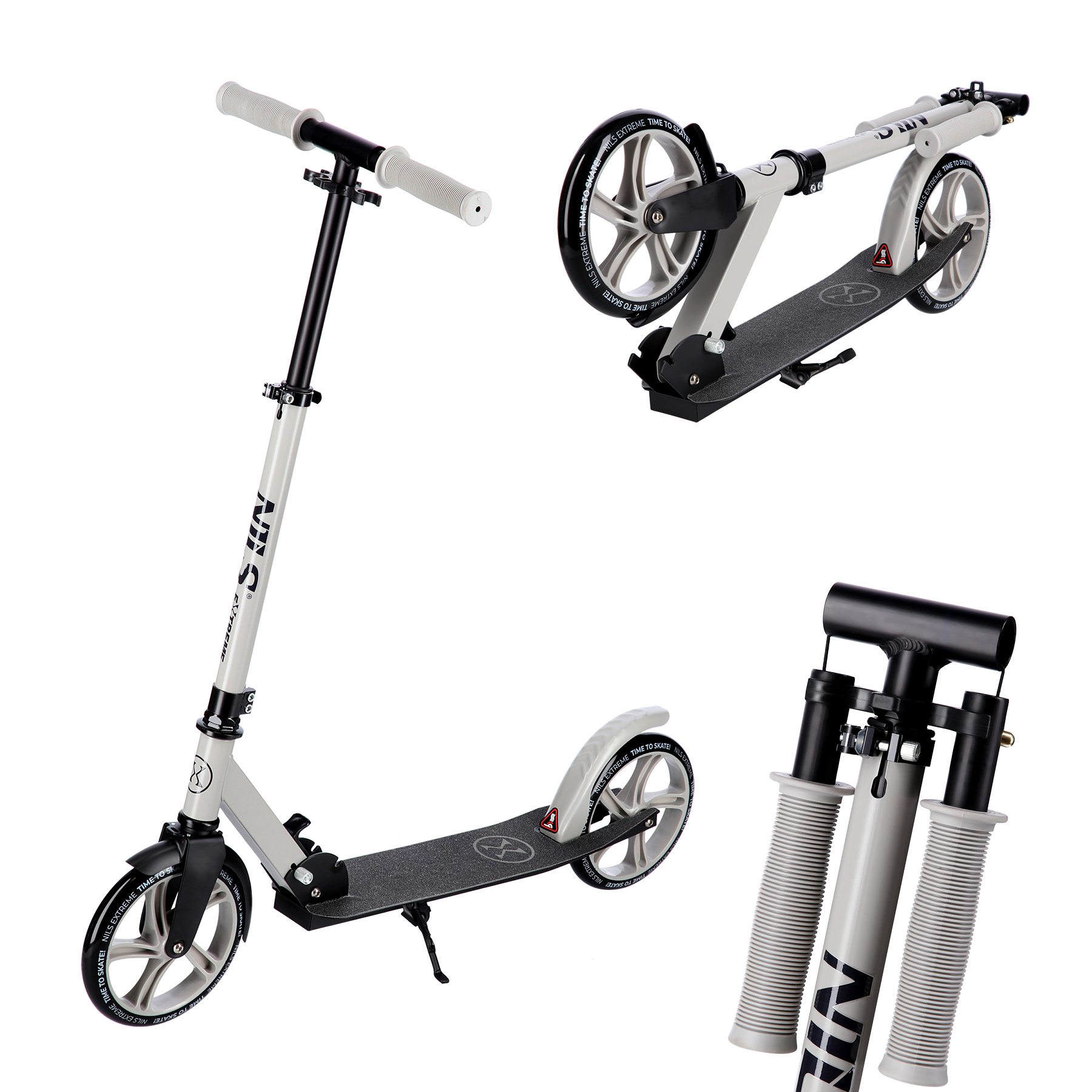 Hulajnoga duża składana grey HM2009 Nils Extreme