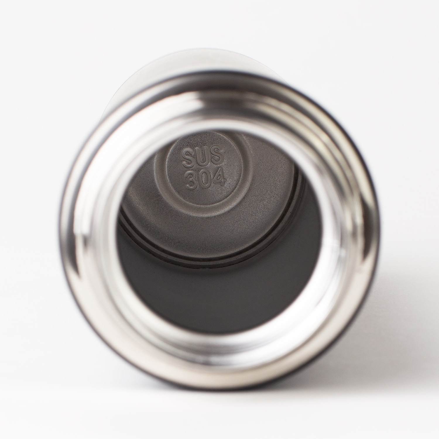 Kubek termiczny biały 500ml termos do samochodu z ustnikiem