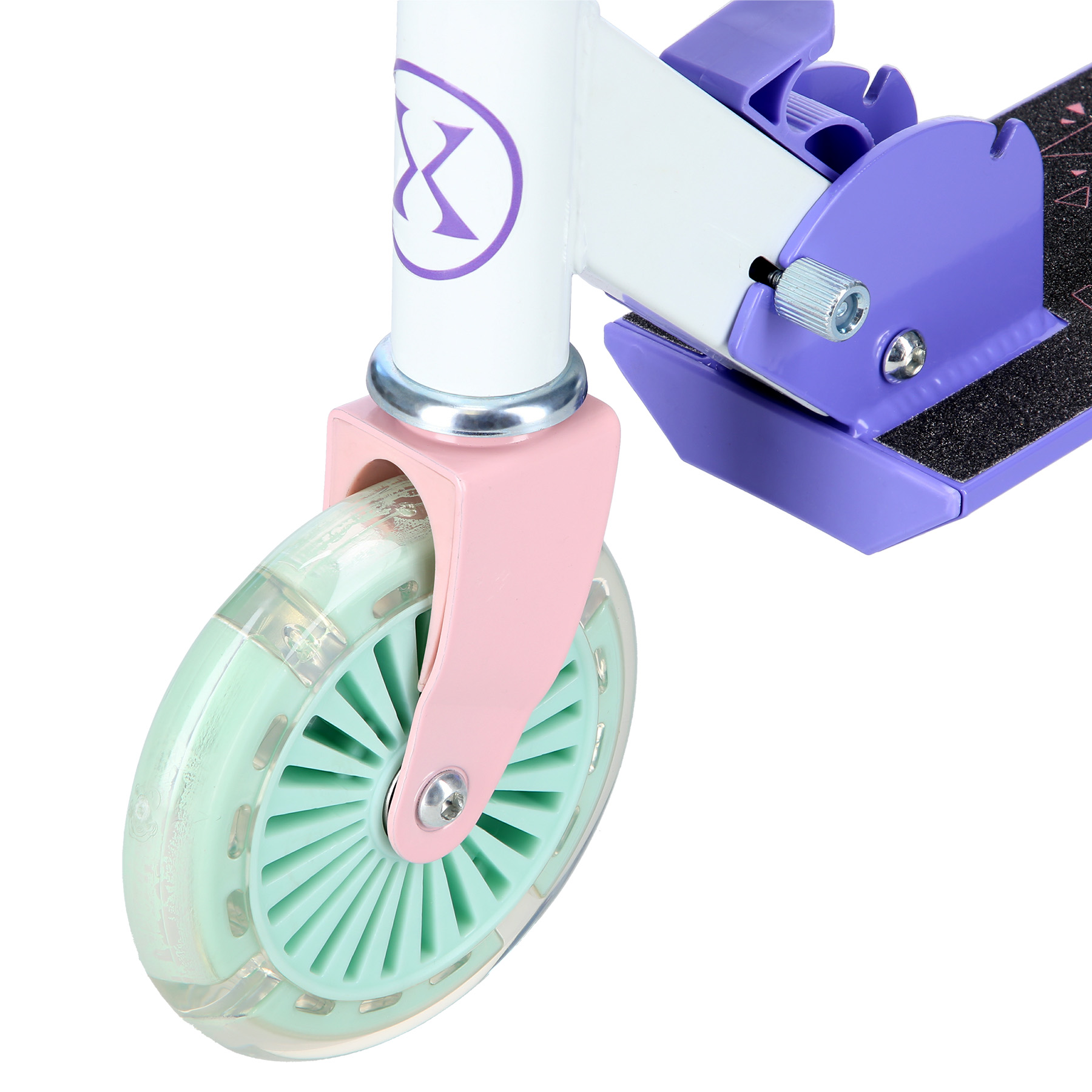 Hulajnoga dla dziecka HD120L LED violet Nils Extreme