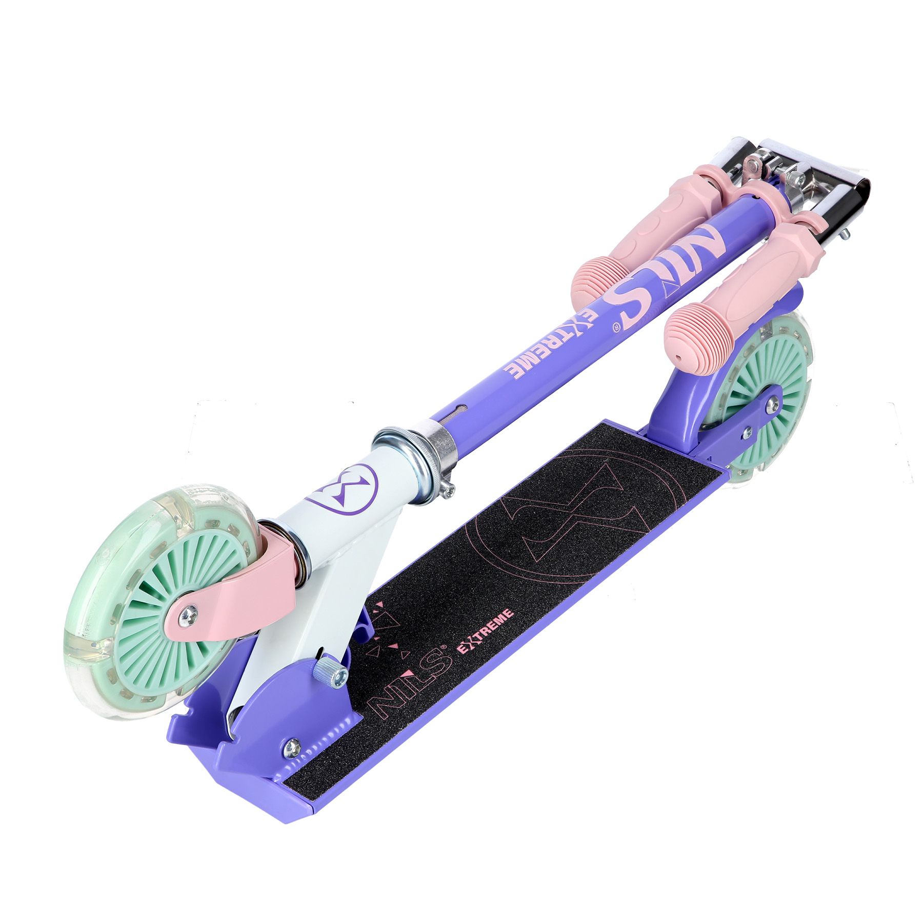 Hulajnoga dla dziecka HD120L LED violet Nils Extreme