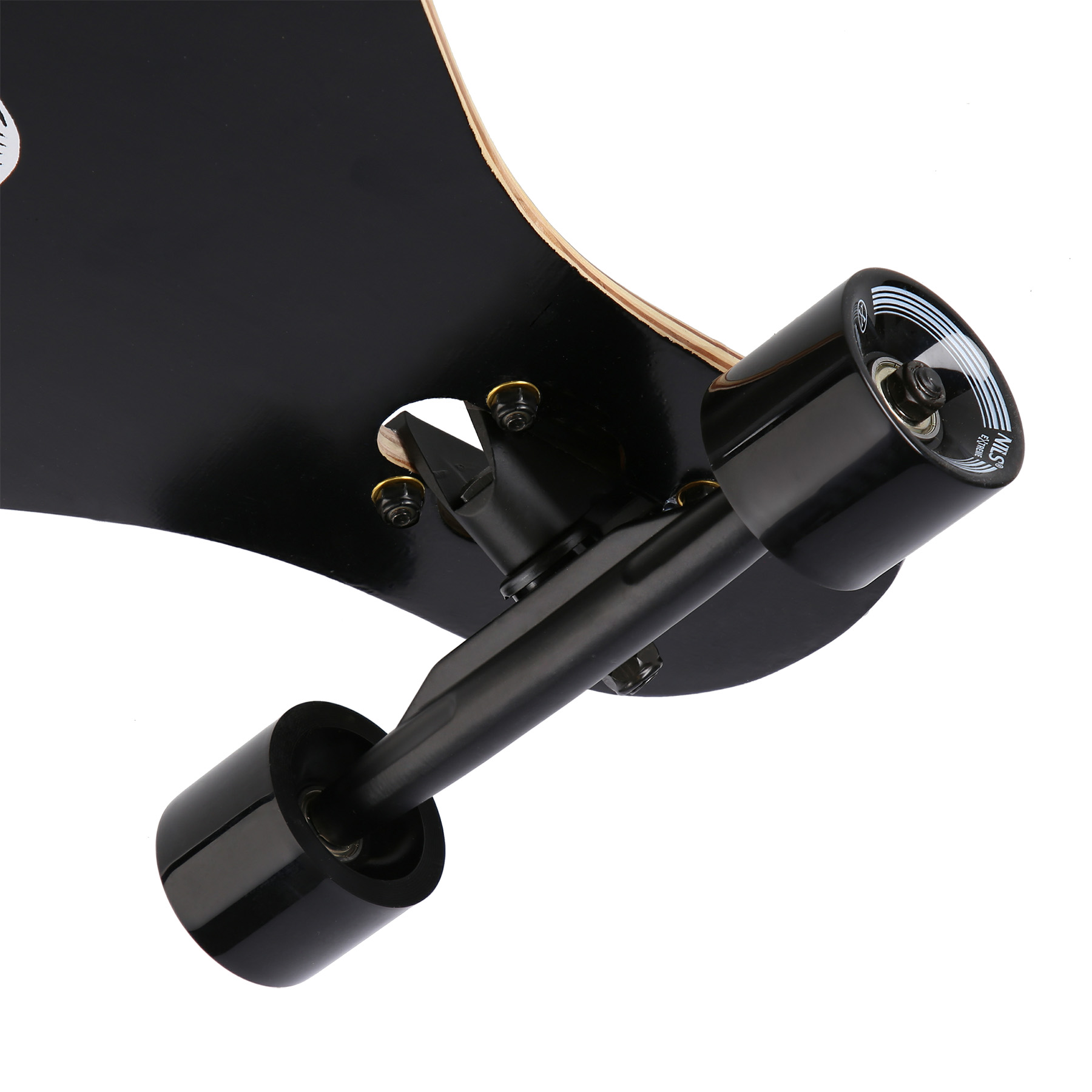 Longboard skull2 wood skate Nils Extreme