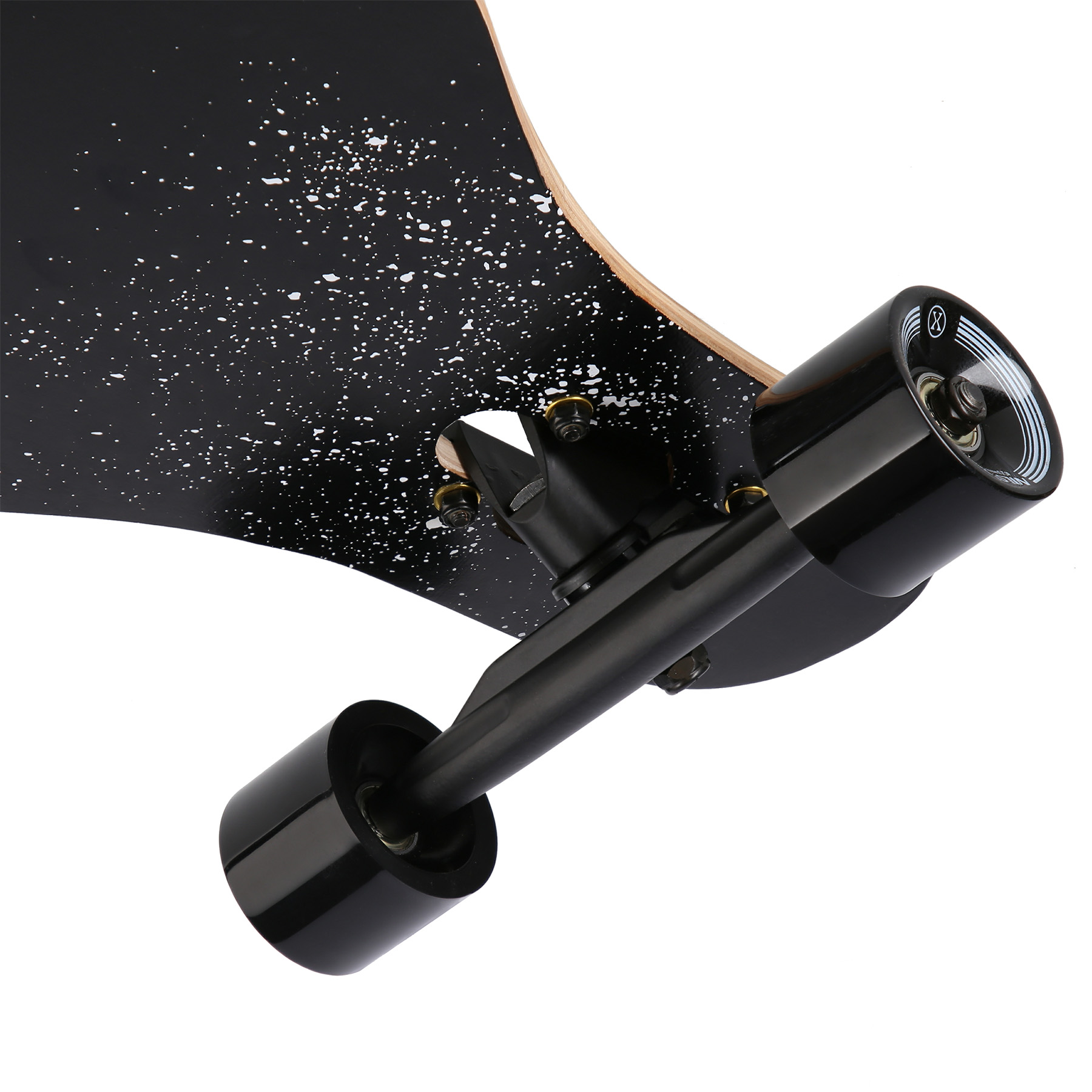 Longboard skull wood skate Nils Extreme