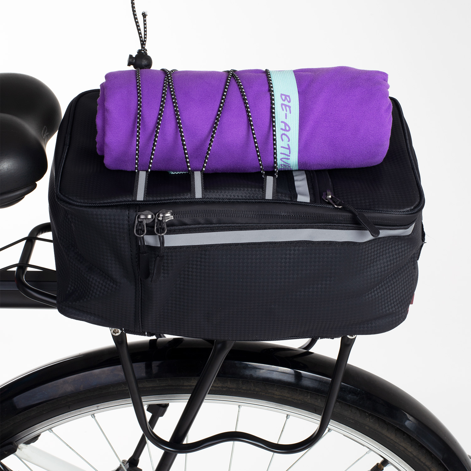 Sakwa rowerowa 8l wodoodporna podróżna torba na bagażnik