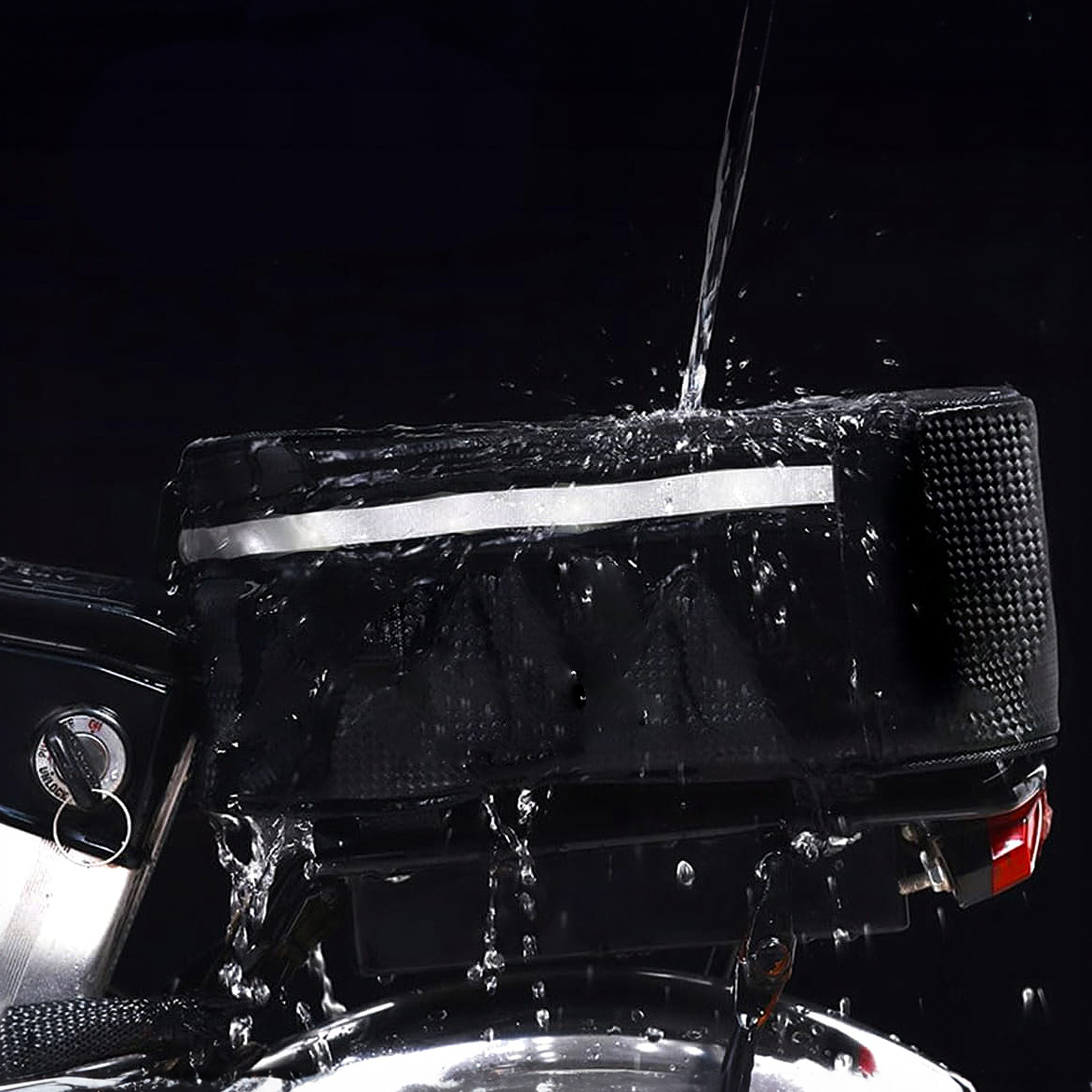 Sakwa rowerowa 8l wodoodporna podróżna torba na bagażnik