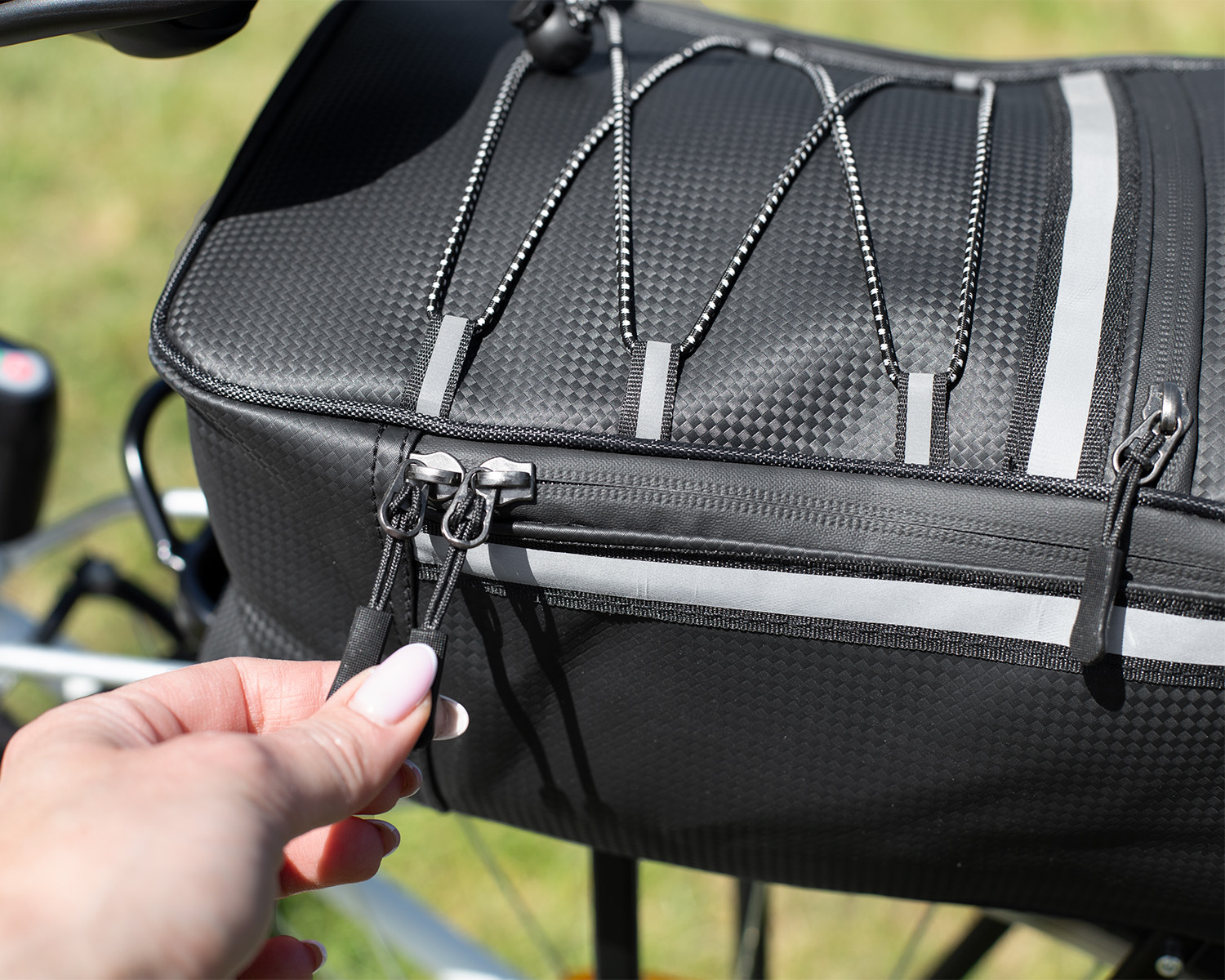 Sakwa rowerowa 8l wodoodporna podróżna torba na bagażnik