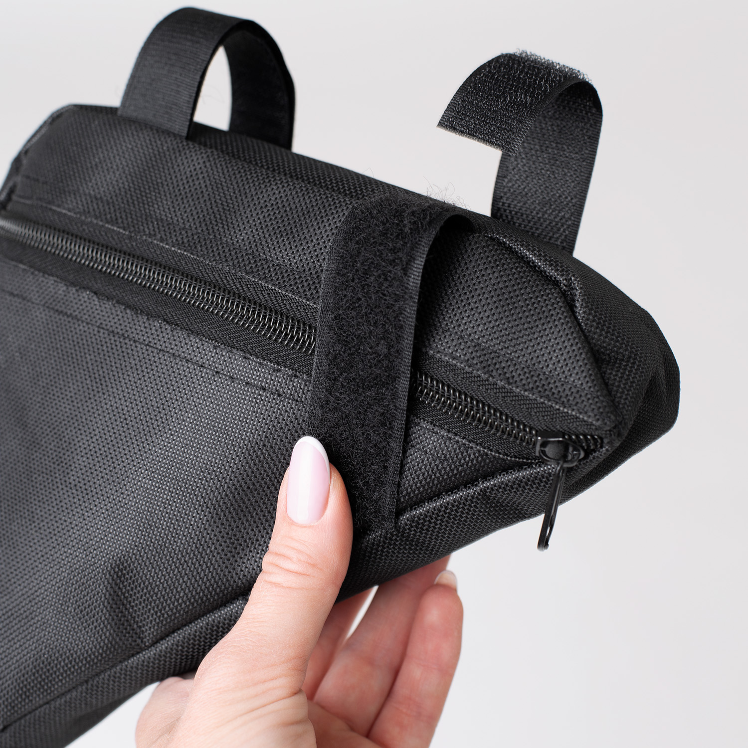 Sakwa rowerowa trójkątna saszetka na rower wodoodporna torba pod ramę