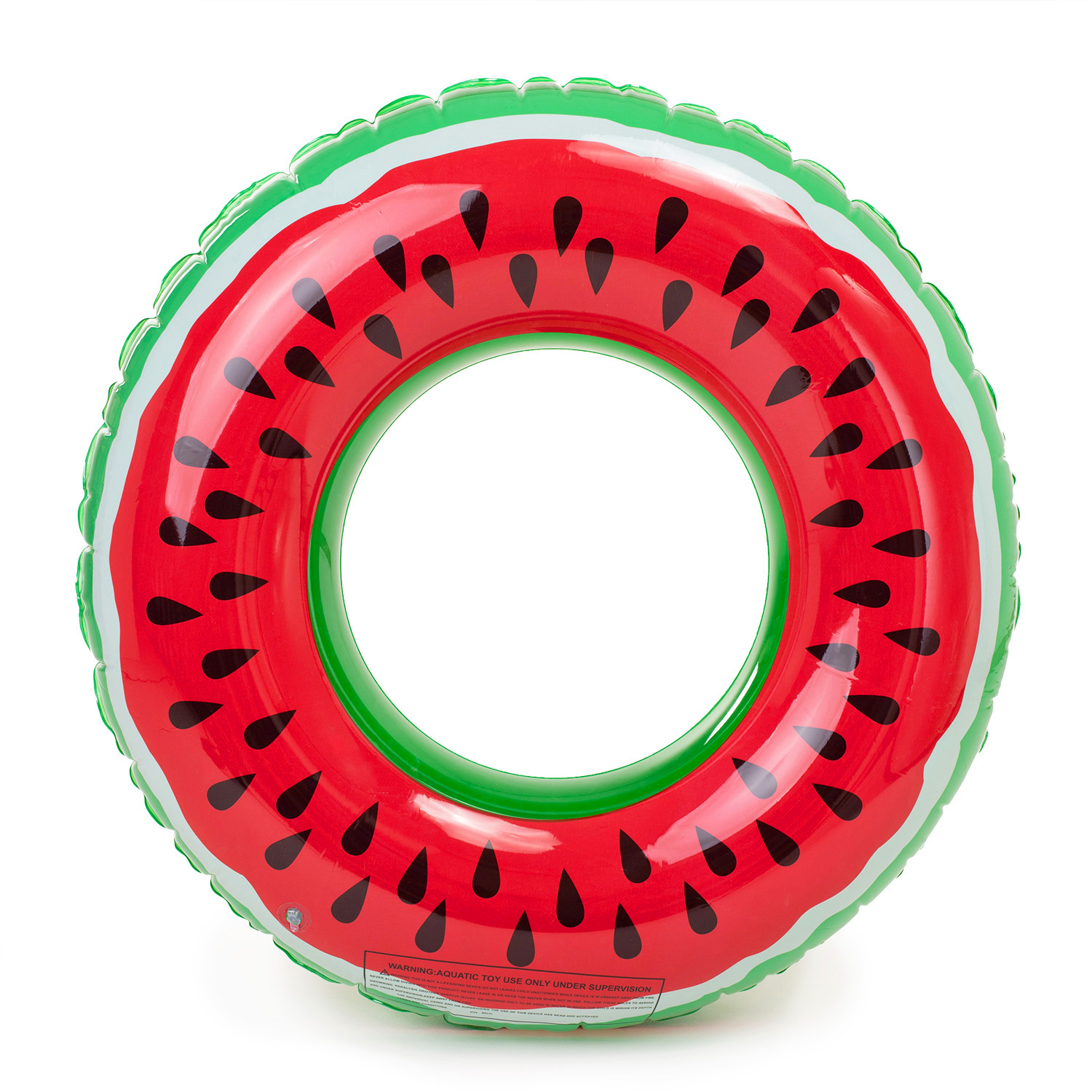 Duże koło dmuchane arbuz 90cm materac do wody pływania na basen