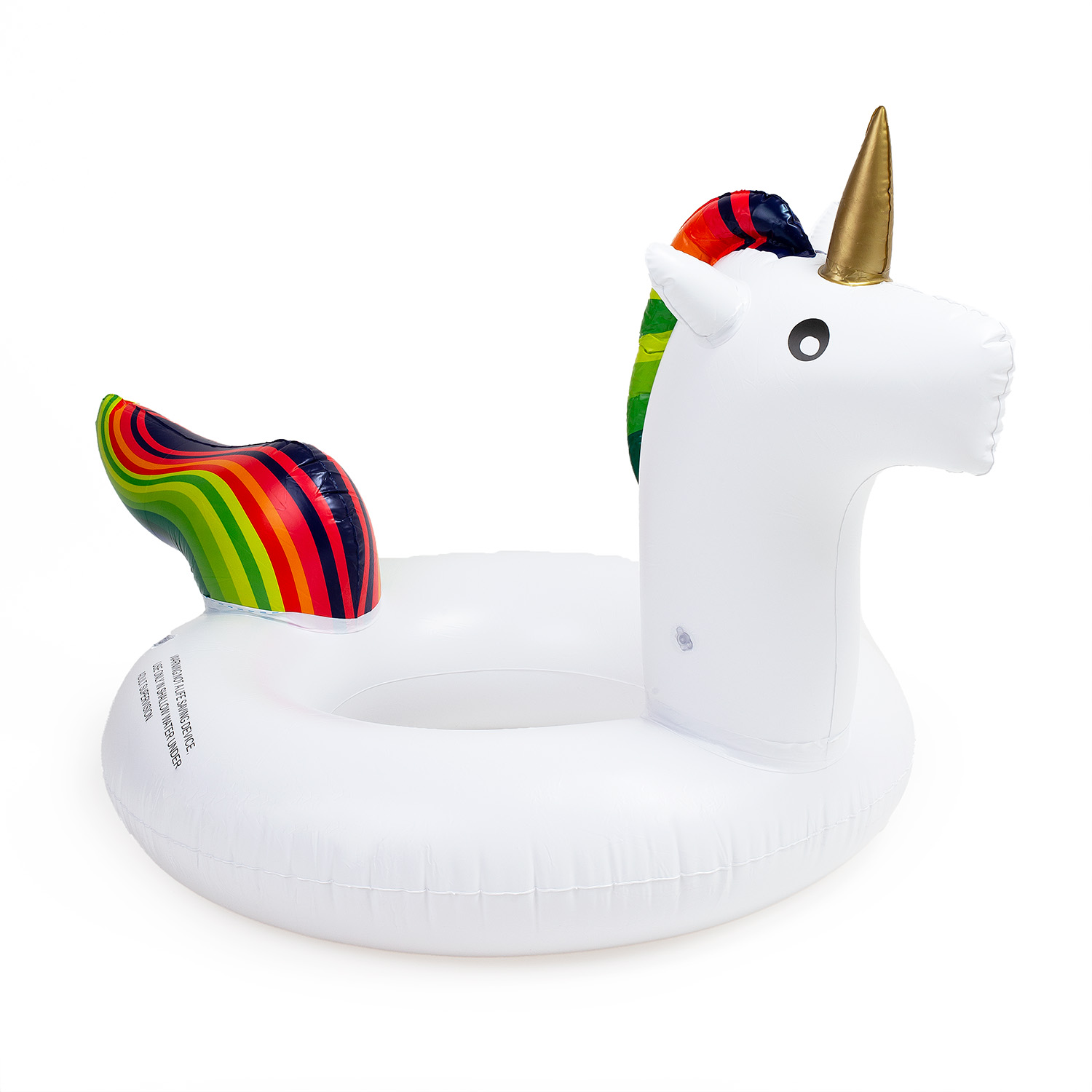 Koło materac do pływania plażowy duży jednorożec 90cm