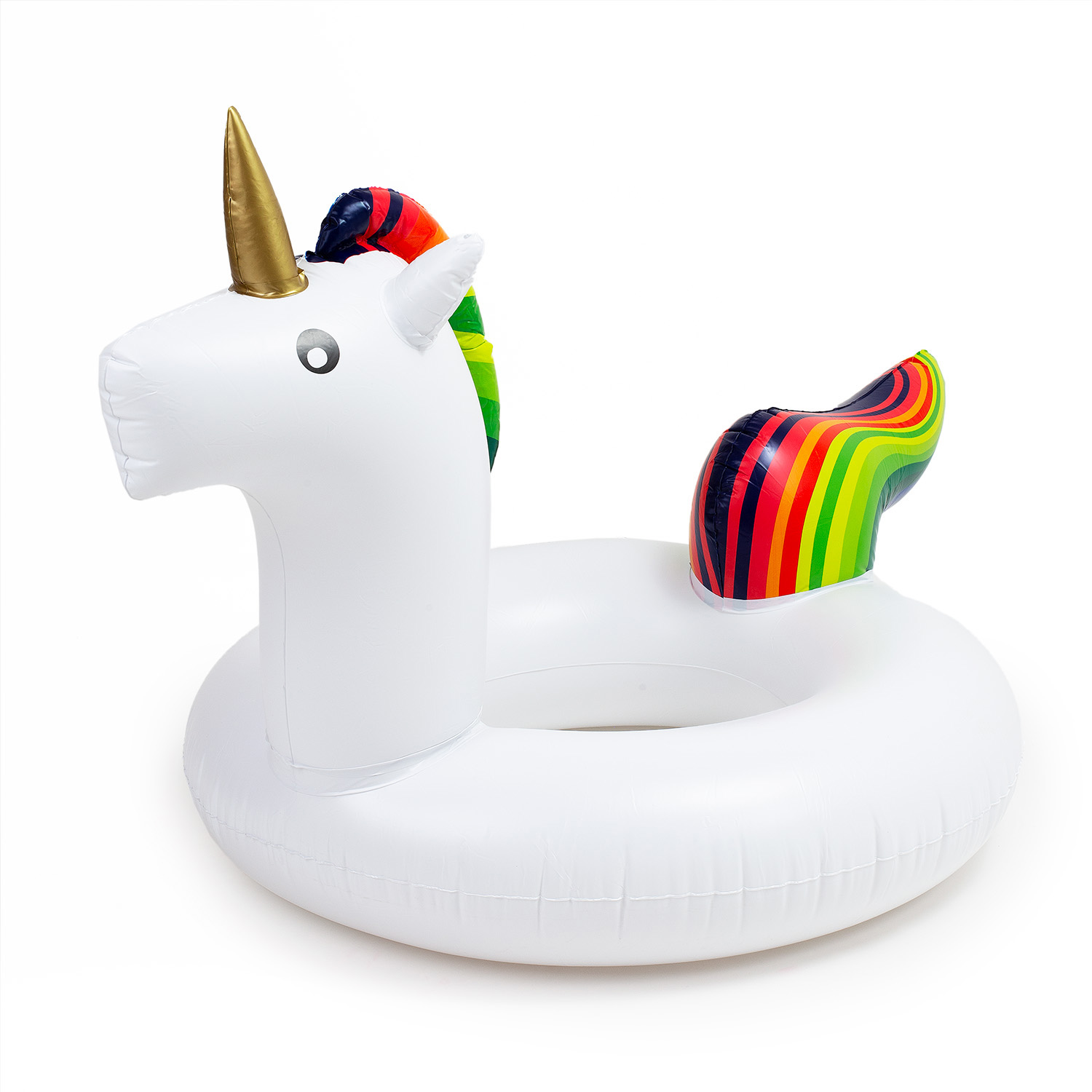 Koło materac do pływania plażowy duży jednorożec 90cm