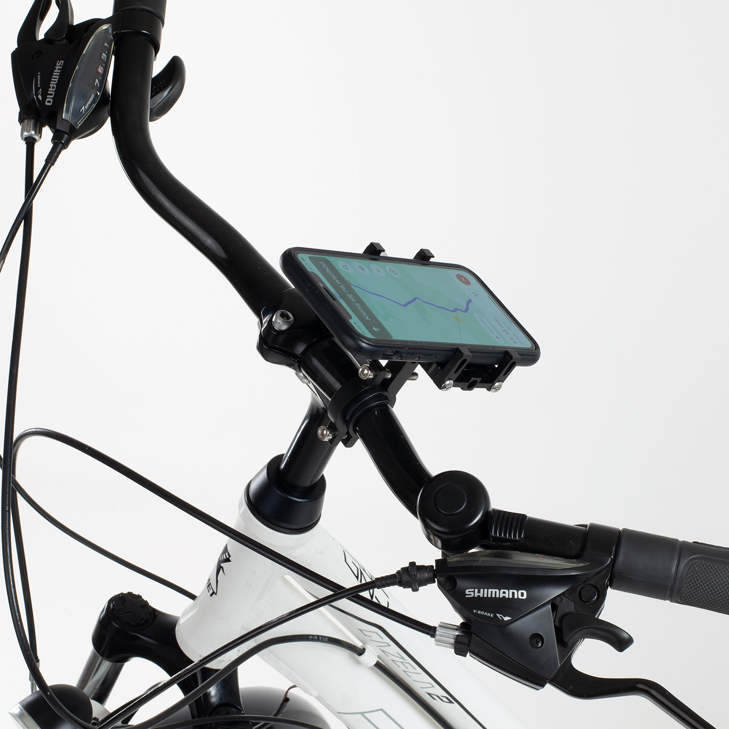 Uchwyt rowerowy na telefon regulowany do telefonu roweru mocowanie na kierownicę