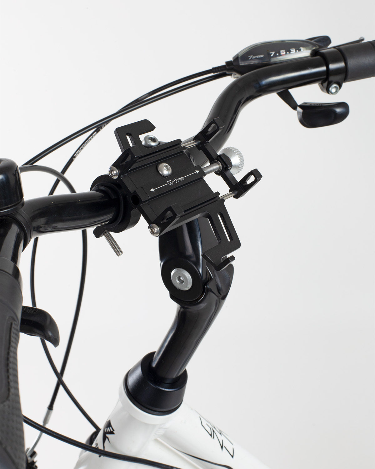 Uchwyt rowerowy na telefon regulowany do telefonu roweru mocowanie na kierownicę