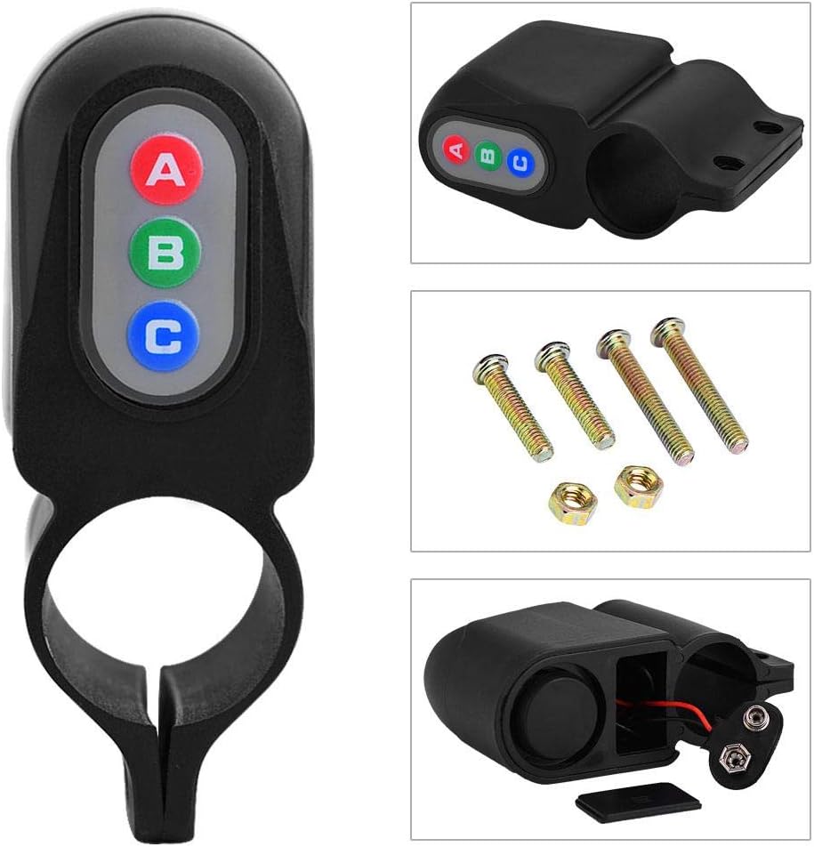 Alarm rowerowy na kod zabezpieczenie ochrona przez kradzieżą