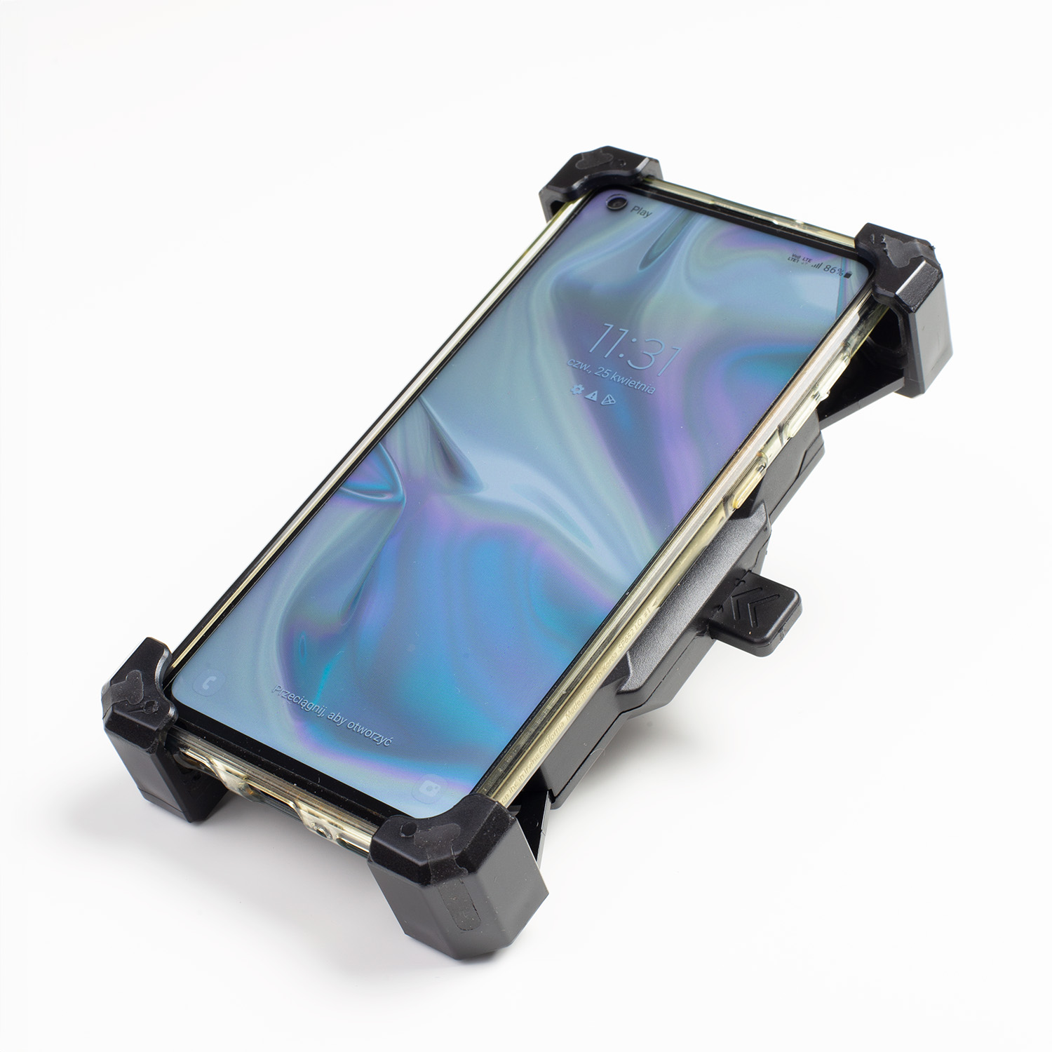 Uchwyt rowerowy na telefon regulowany do roweru telefonu mocowanie na kierownicę