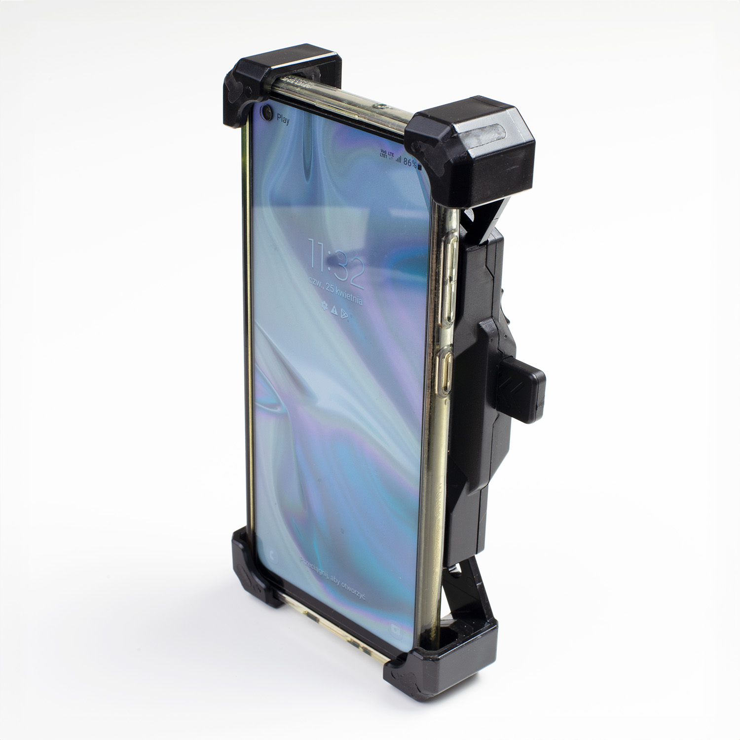 Uchwyt rowerowy na telefon regulowany do roweru telefonu mocowanie na kierownicę