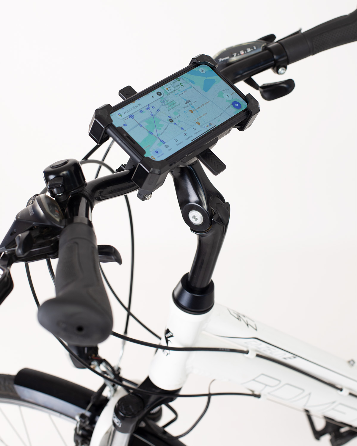 Uchwyt rowerowy na telefon regulowany do roweru telefonu mocowanie na kierownicę