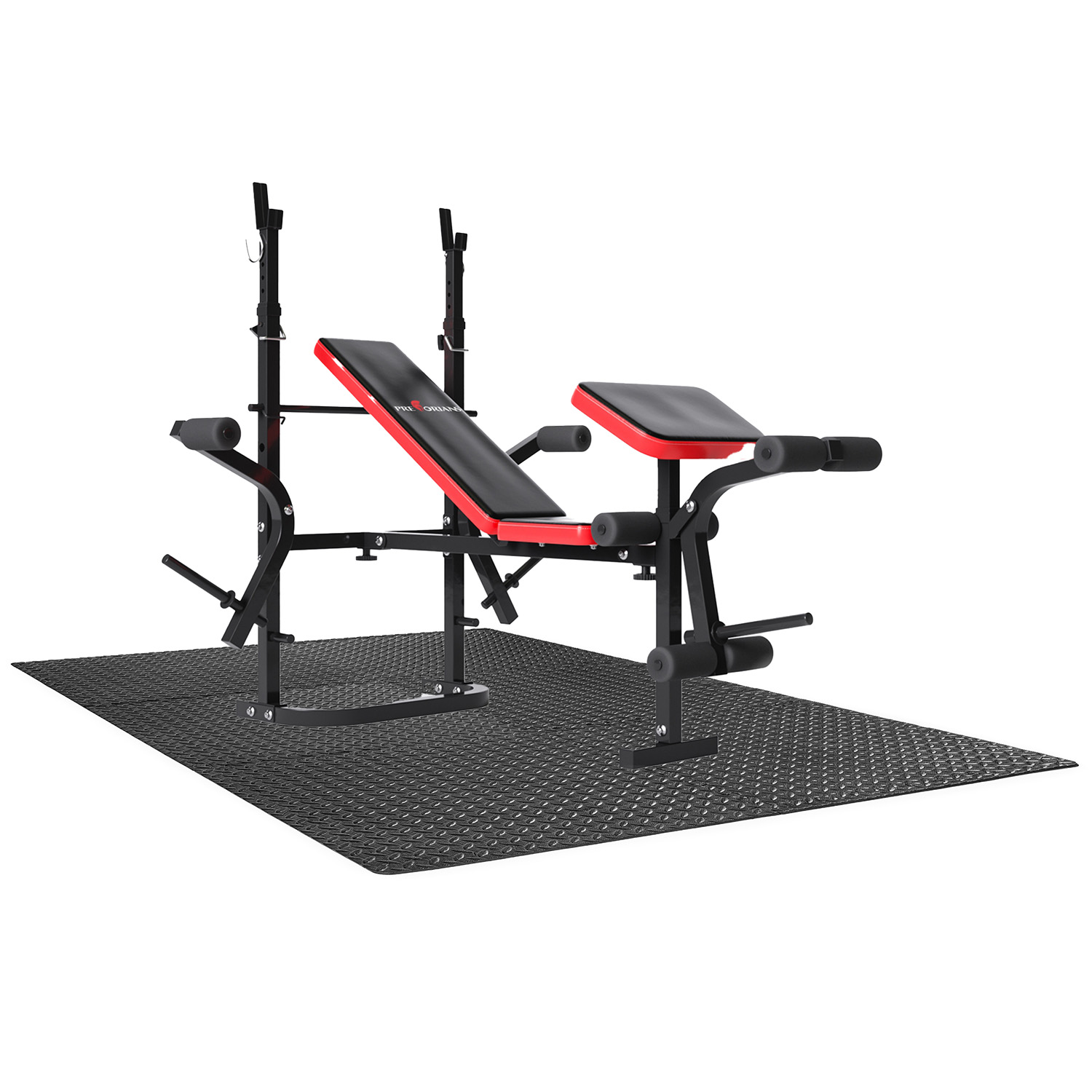 Mata pod sprzęt siłowy ochronna puzzle EVA - 6el.