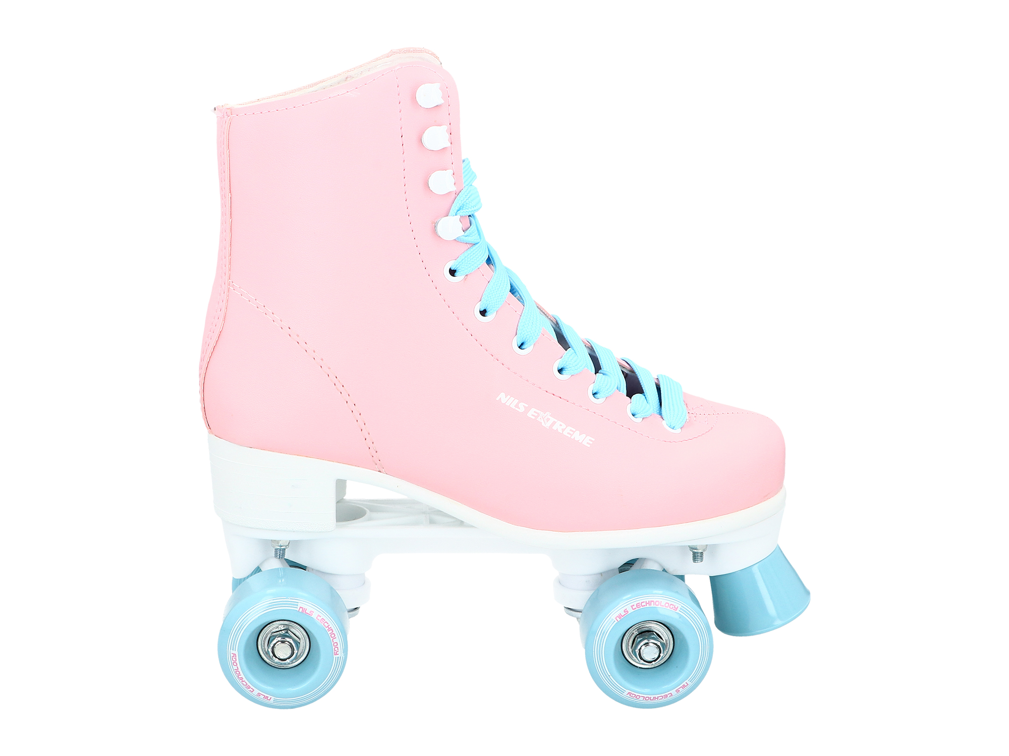 Wrotki klasyczne NQ8400 różowe rozmiar 35 Nils Extreme