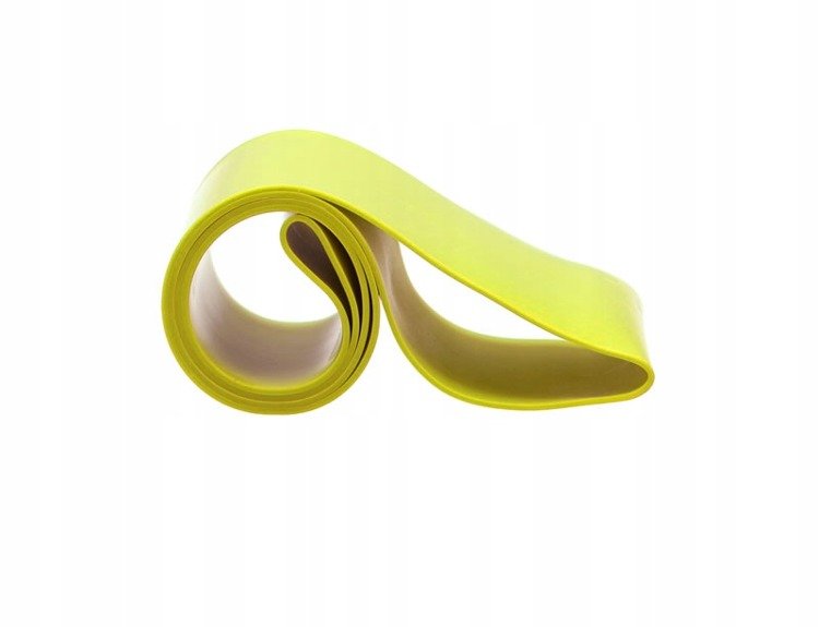 Guma mini band do ćwiczeń żółta 0,5mm Pretorians