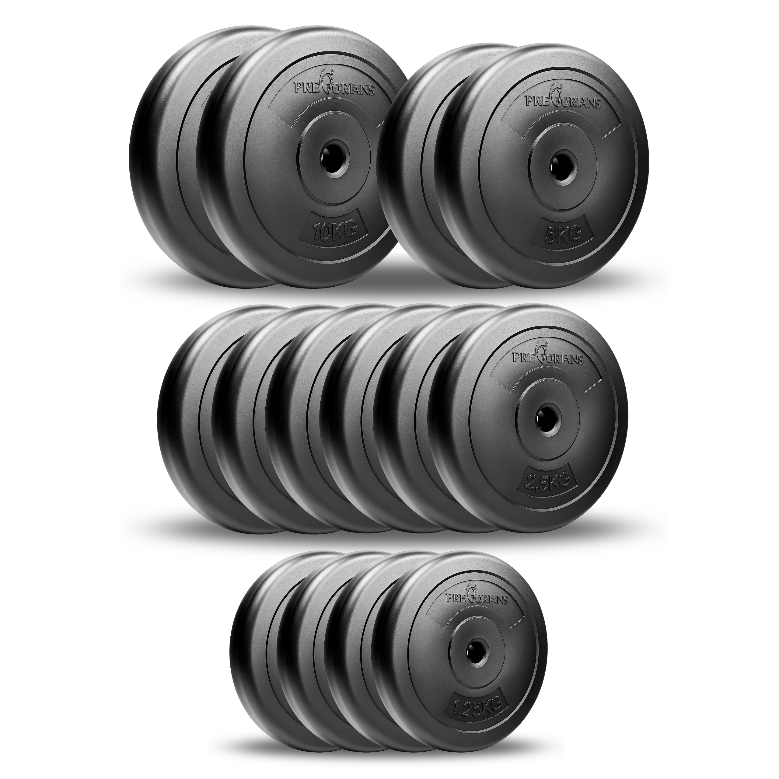 Zestaw do ćwiczeń 60kg - sztanga / gryf 180cm, obciążenie, hantle