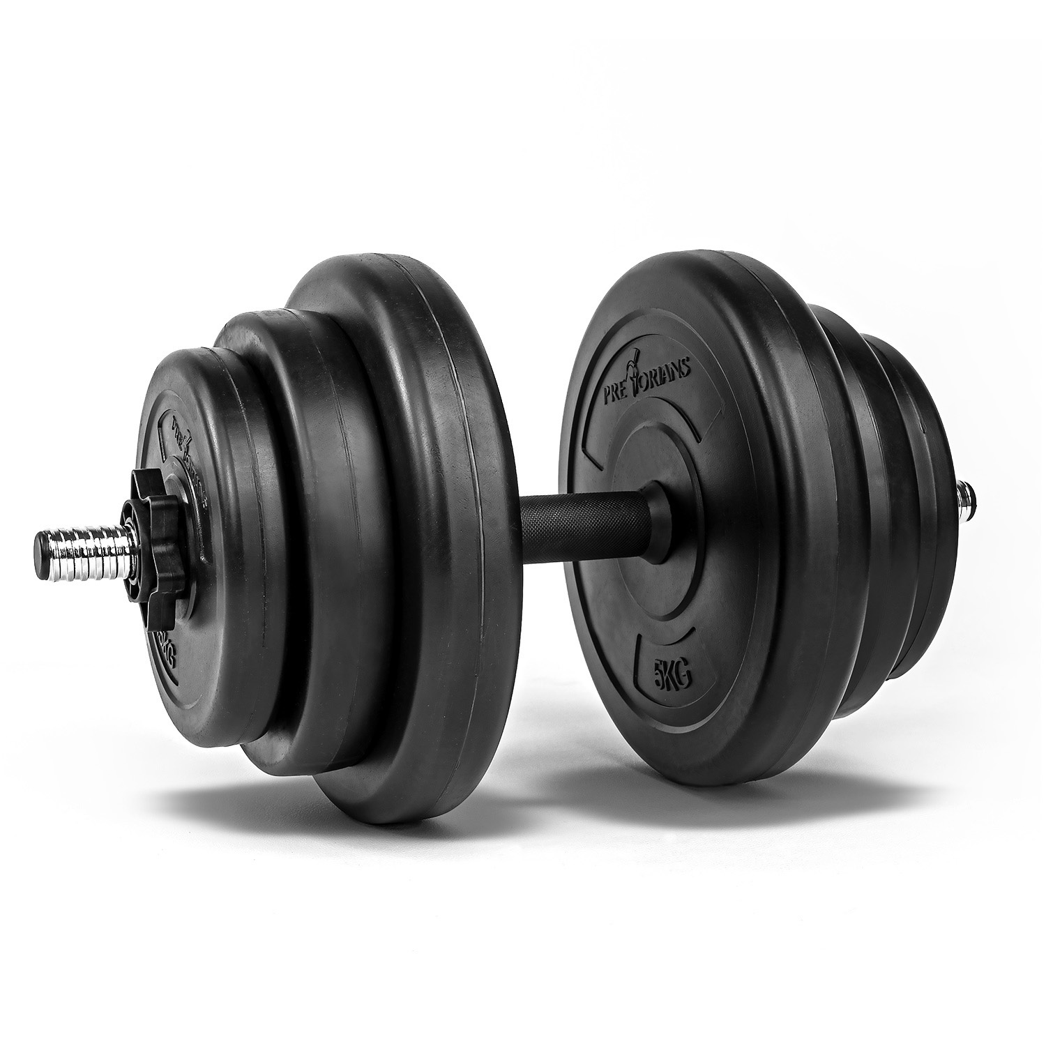 Zestaw hantli 2x20kg bitumiczne