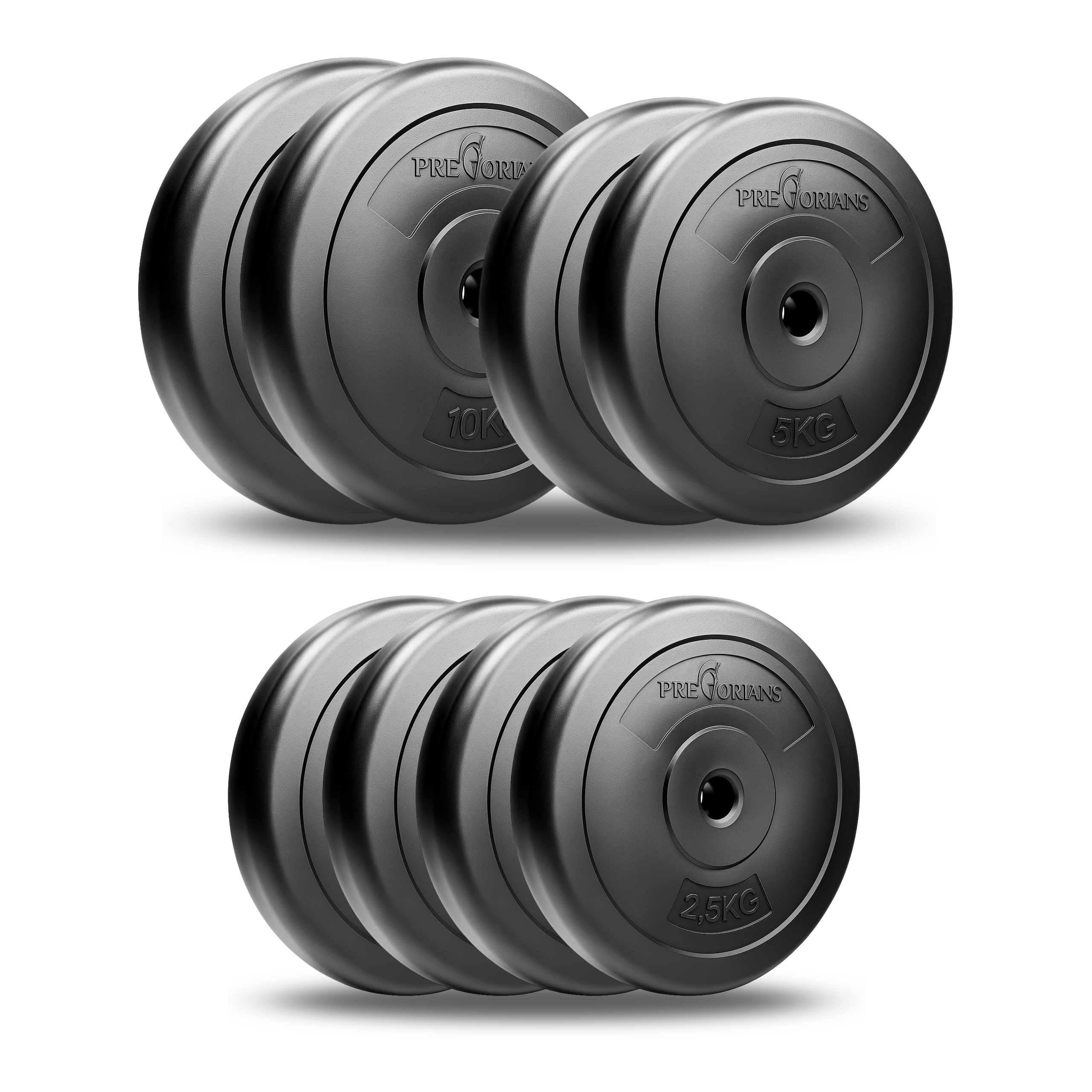 Zestaw do ćwiczeń 45kg - z gryfem łamanym 120 cm i nakładem obciążeń