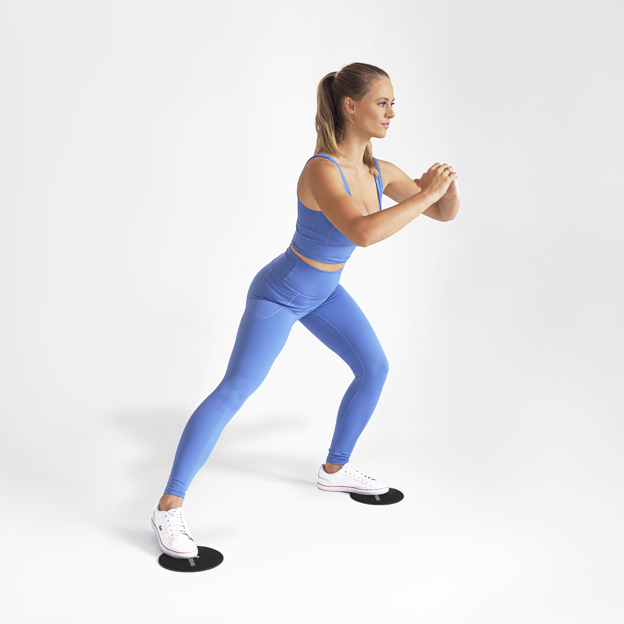 Podkładki dyski poślizgowe do ćwiczeń sliding discs slide disk 2szt