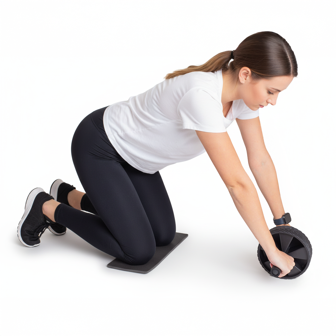 Wałek, kółko pojedyncze AB007 Pretorians do ćwiczeń mięśni brzucha