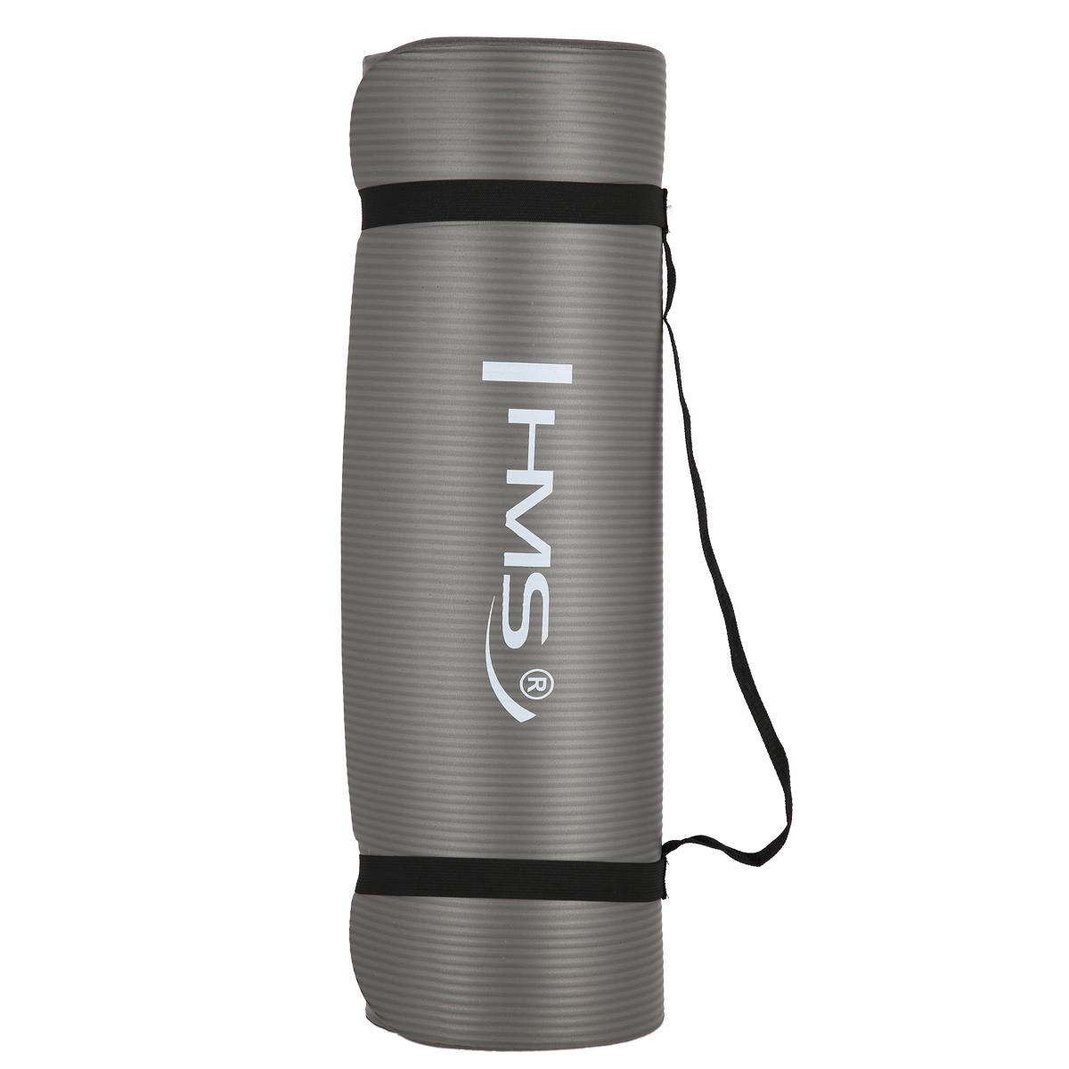 Mata gruba do ćwiczeń (1,5 cm) NBR HMS szara