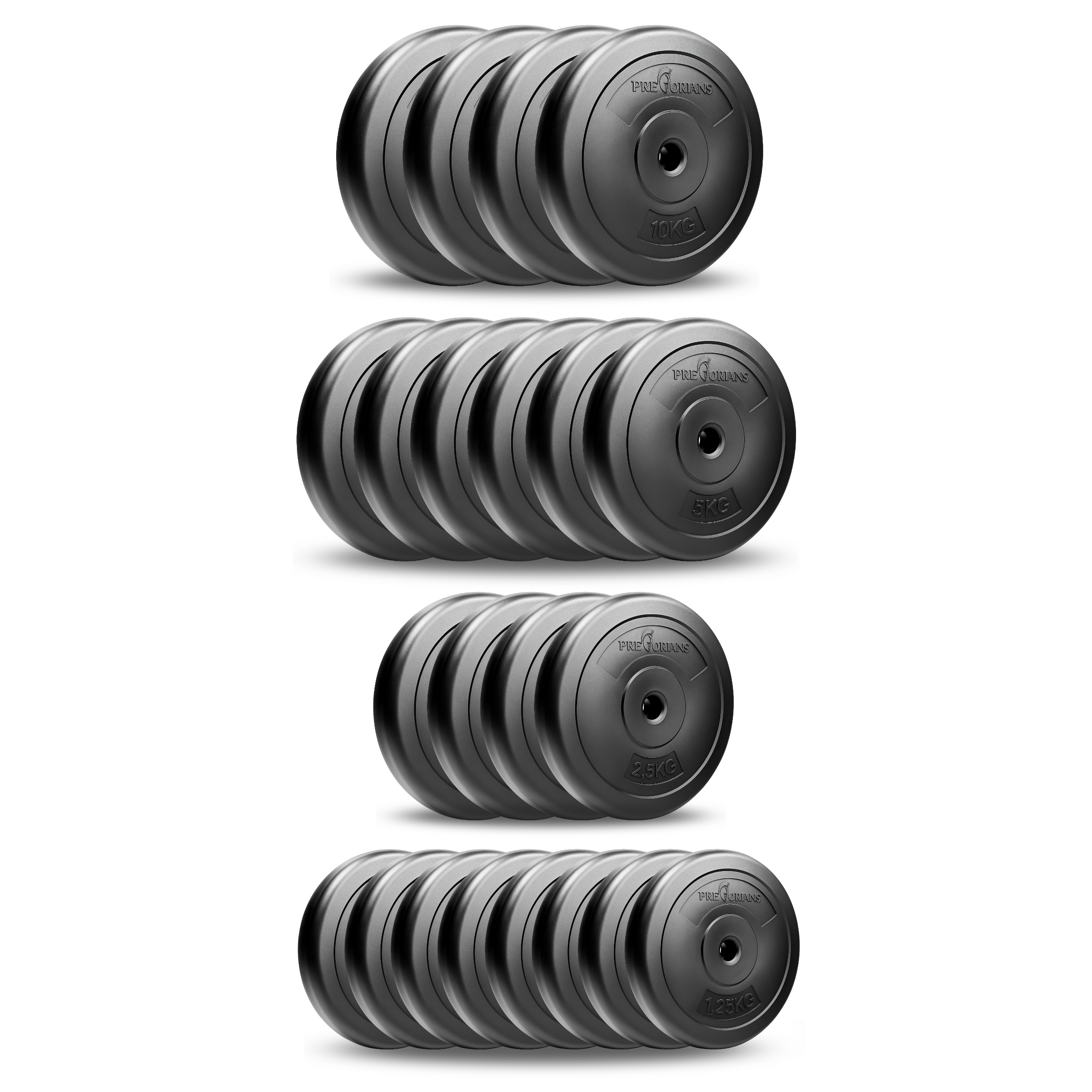 Zestaw do ćwiczeń 123kg z ławką treningową PH 2132 sztangą / gryfem prostym 180 cm, obciążeniem 90 kg i hantlami