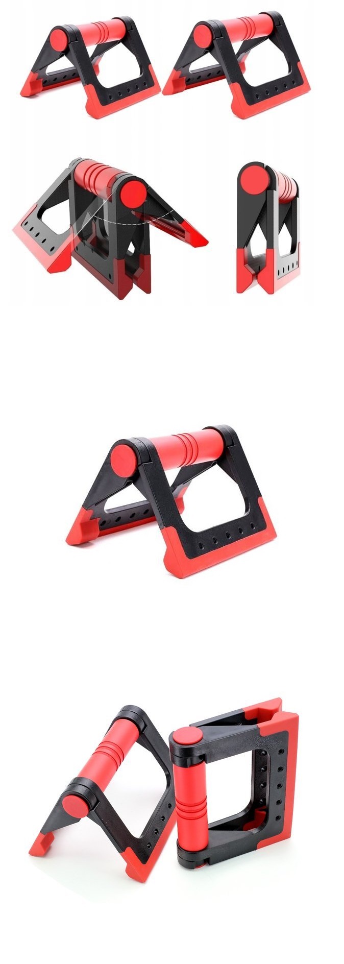 Uchwyty do pompek push up podpórki PP01 2szt Pretorians