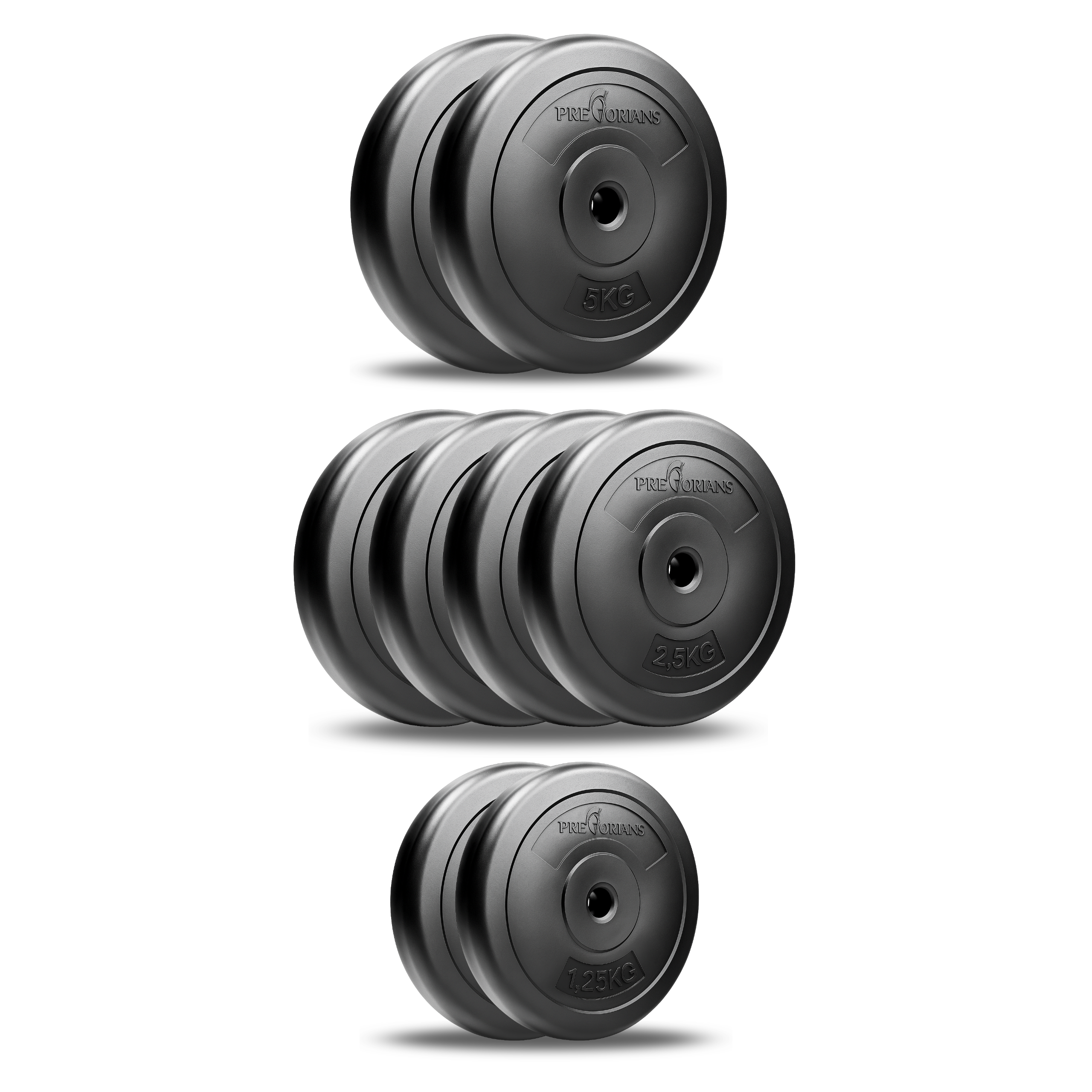 Zestaw do ćwiczeń 29kg - z gryfem łamanym 120 cm, nakładem obciążeń i hantlami