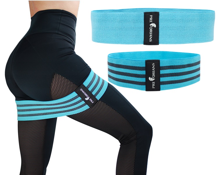 Guma hip blueband do ćwiczeń Pretorians M