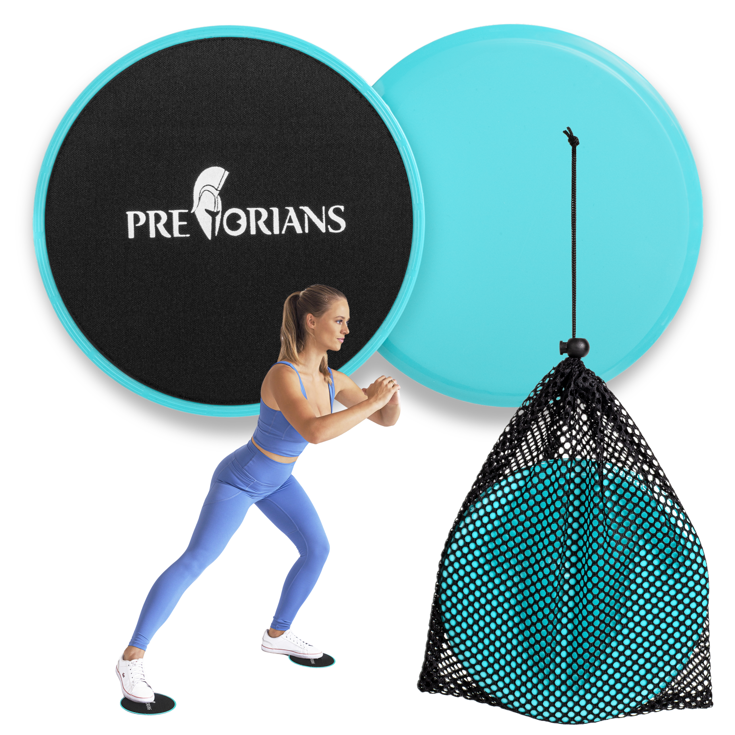 Podkładki dyski poślizgowe do ćwiczeń sliding discs slide disk 2szt