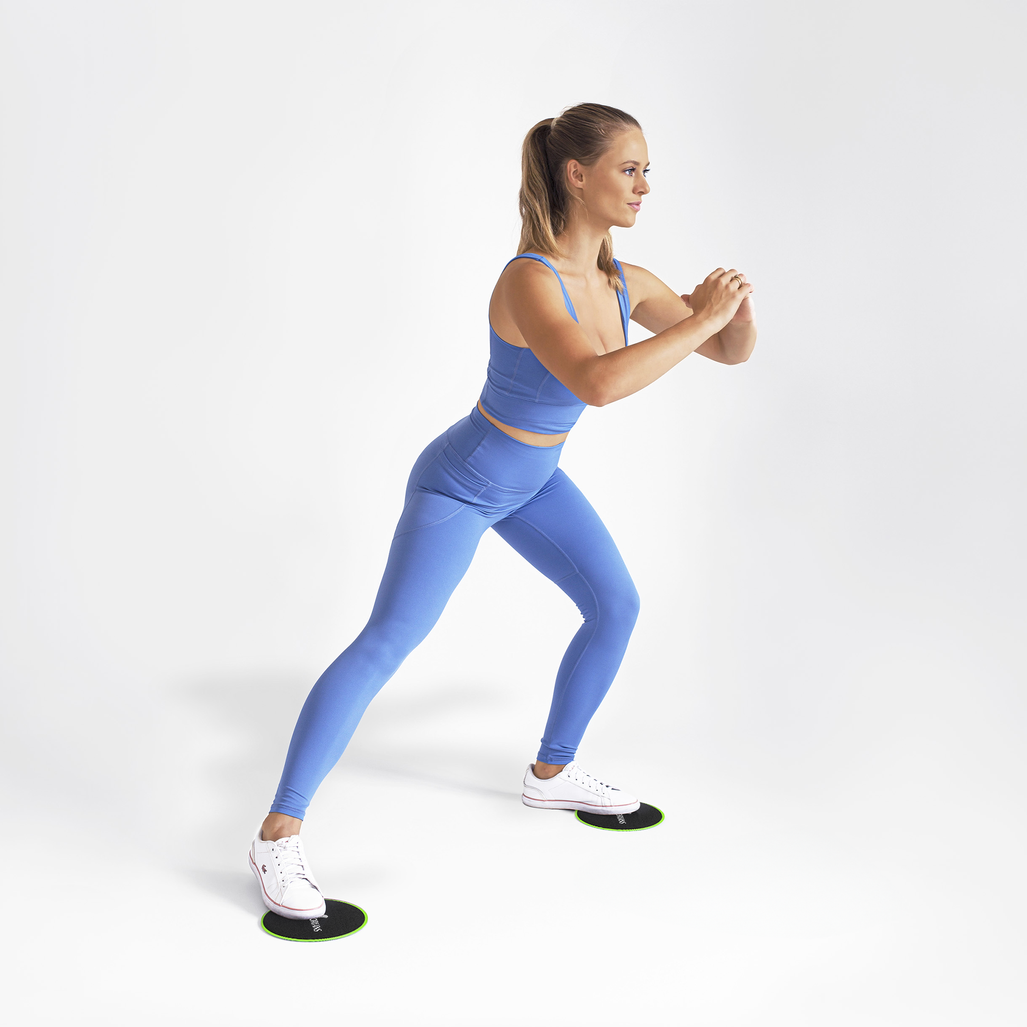 Podkładki dyski poślizgowe do ćwiczeń sliding discs slide disk 2szt