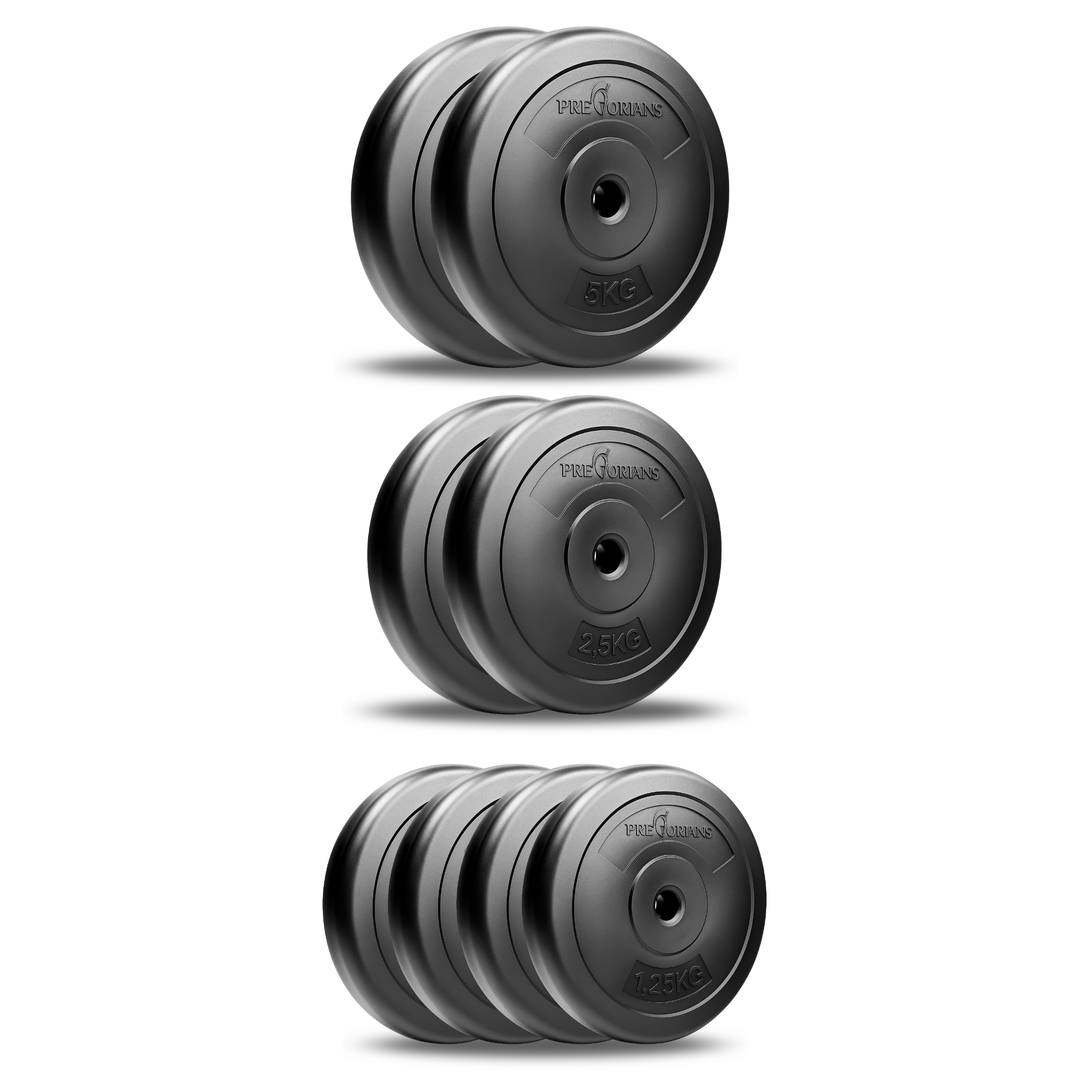 Zestaw do ćwiczeń 29kg - ze sztangą / gryfem prostym 180 cm, nakładem obciążeń i hantlami