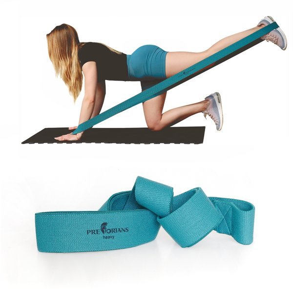 Guma oporowa power band materiałowa morska heavy rozm. l