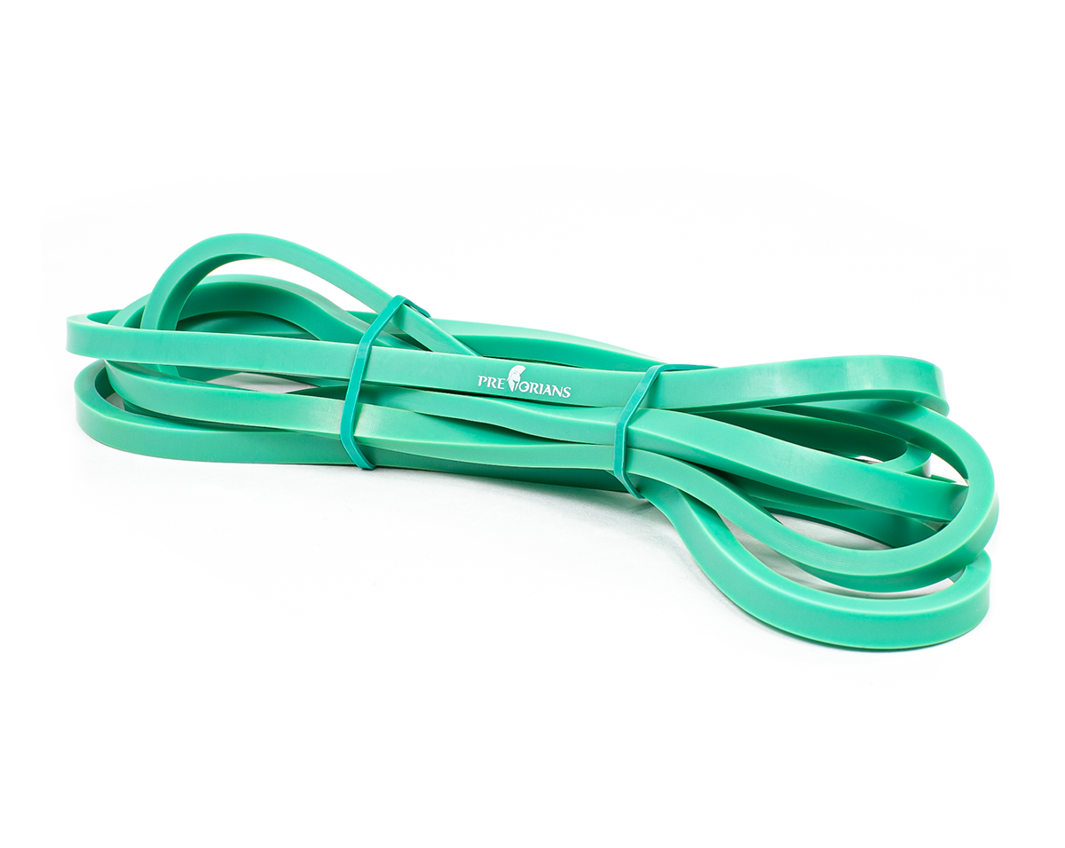 Guma fitness taśma 6,4mm 2-7kg turkusowa