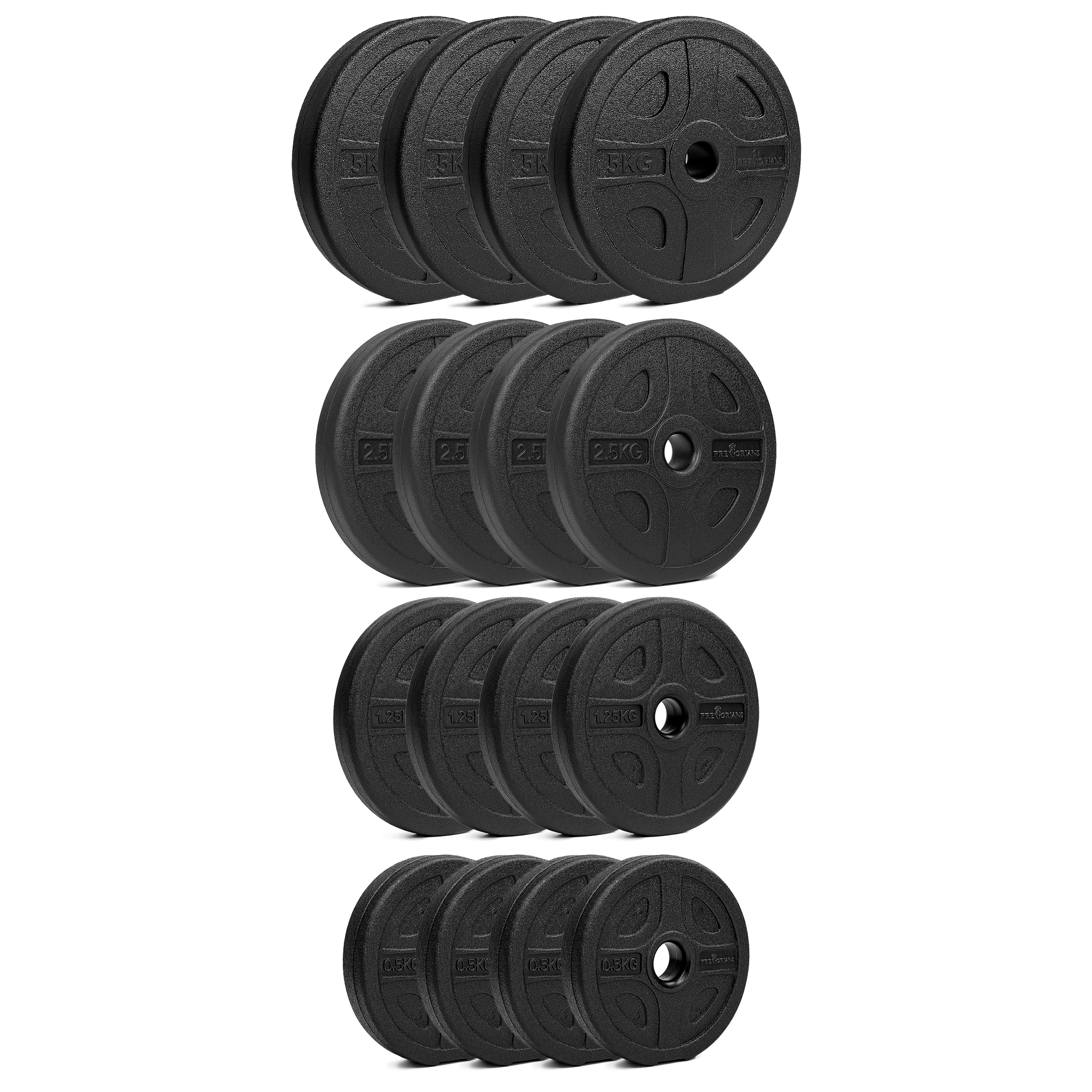 Sztanga 2w1 hantle - zestaw 40 kg Pretorians