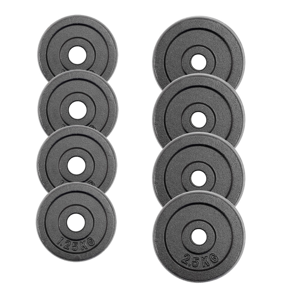 Zestaw hantli żeliwnych 2x10kg