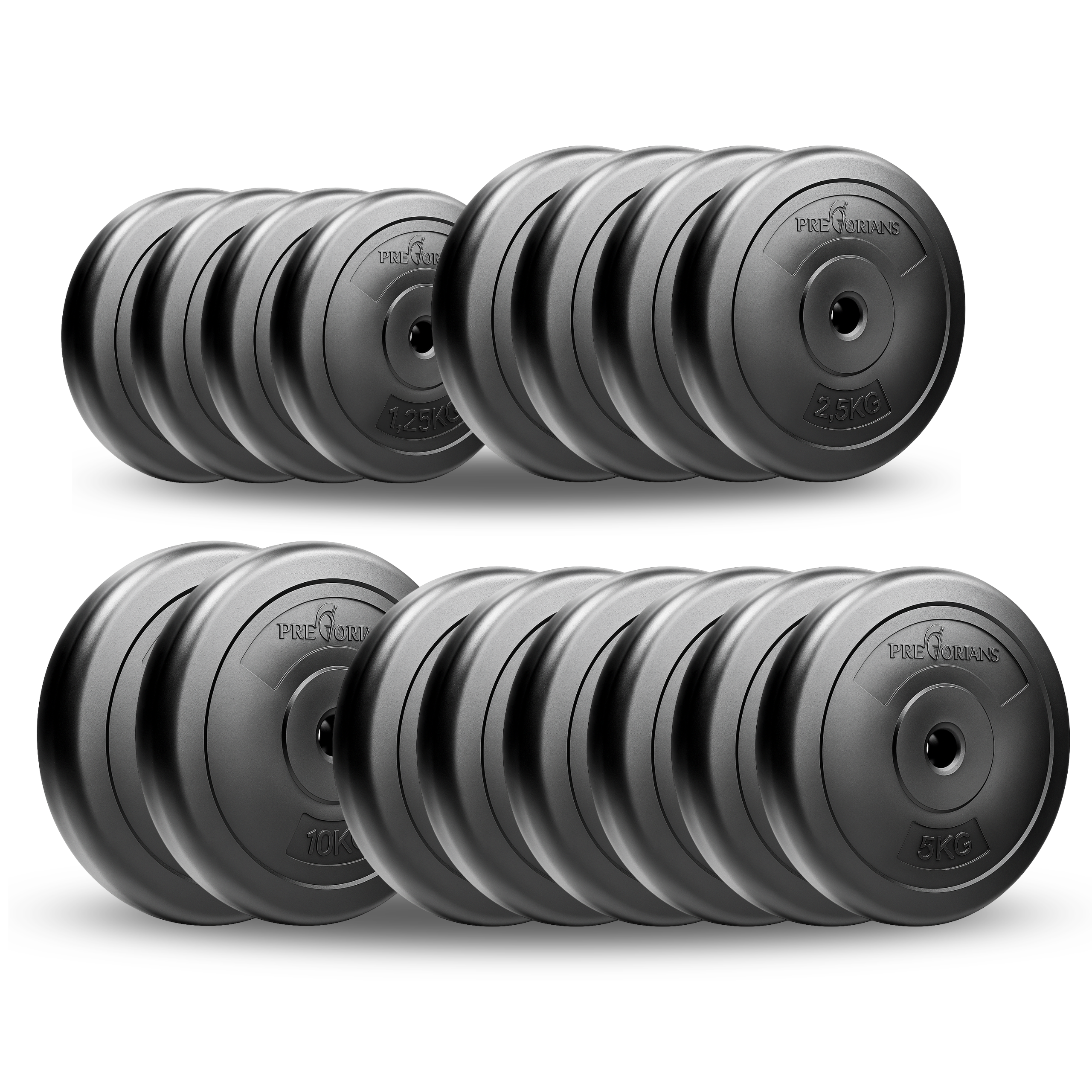 Zestaw do ćwiczeń 110kg z ławką treningową TB1001, stojakami wolnostojącymi, sztangą / gryfem prostym 180 cm, obciążeniem 65 kg i hantlami