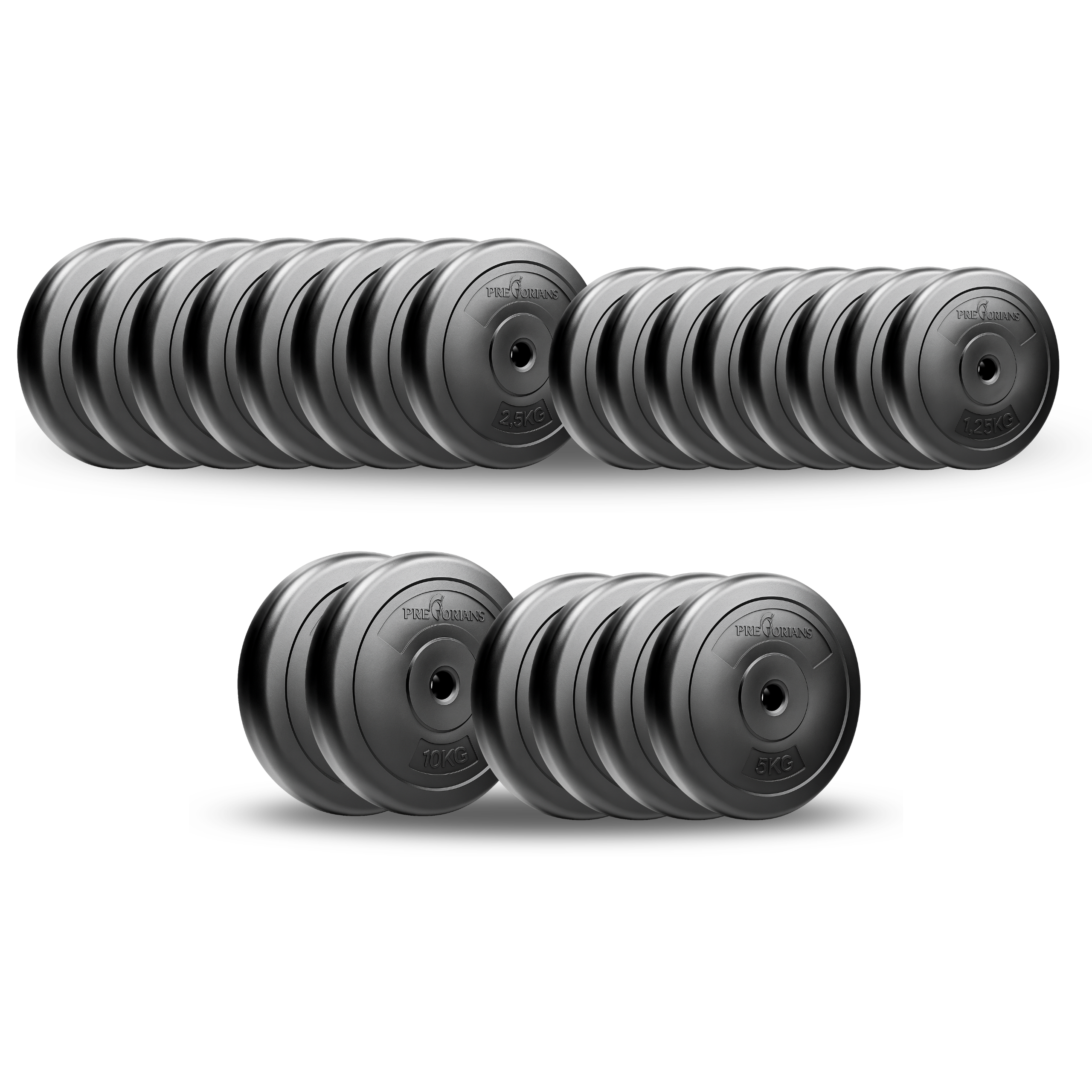 Zestaw do ćwiczeń 120kg z ławką treningową PH20C - ławka, sztanga, obciążenie, hantle