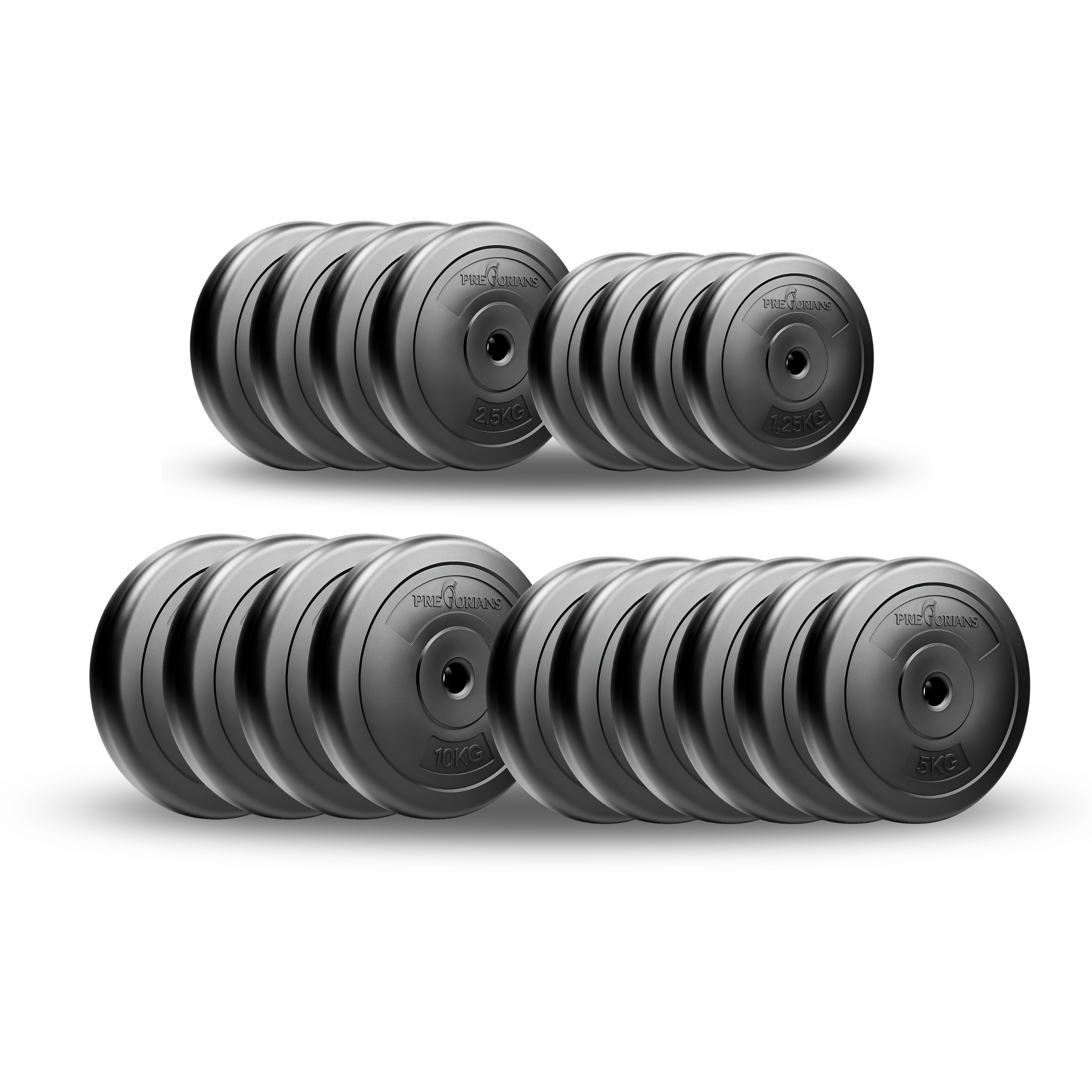 Zestaw do ćwiczeń 135kg z ławką treningową PH20C - ławka, sztanga, obciążenie, hantle