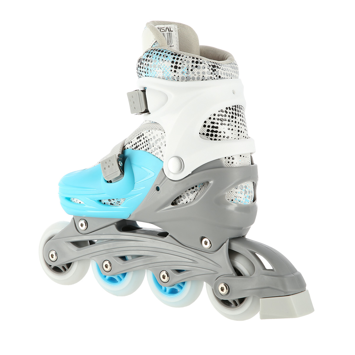 Łyżworolki 4w1 NH18331 Nils Extreme niebieskie roz. M