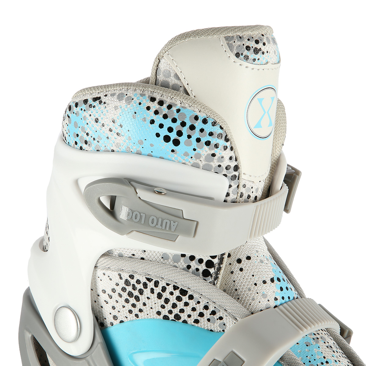 Łyżworolki 4w1 NH18331 Nils Extreme niebieskie roz. M