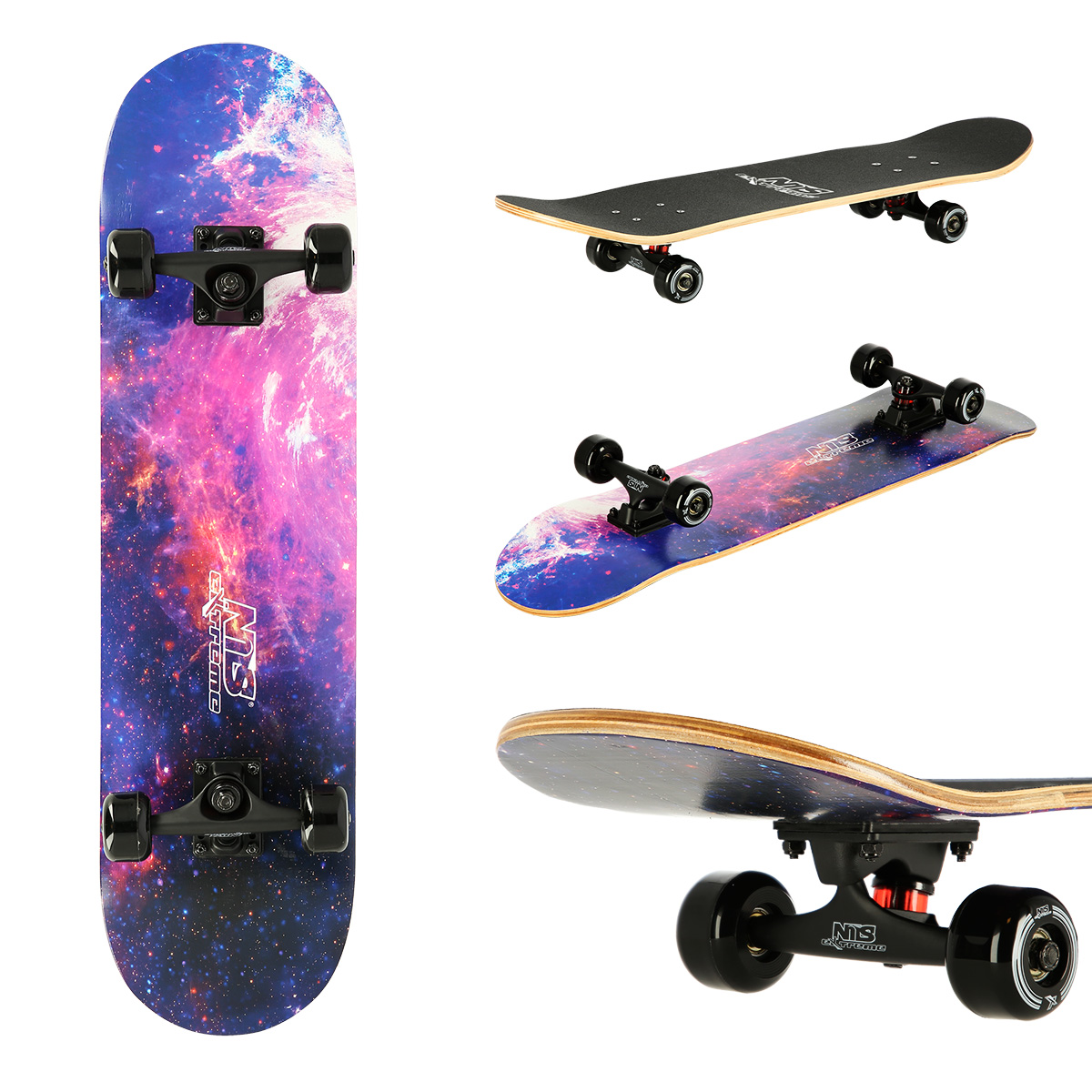 Deskorolka CR3108SA Space Nils Extreme drewniana - BE-ACTIVE.PL