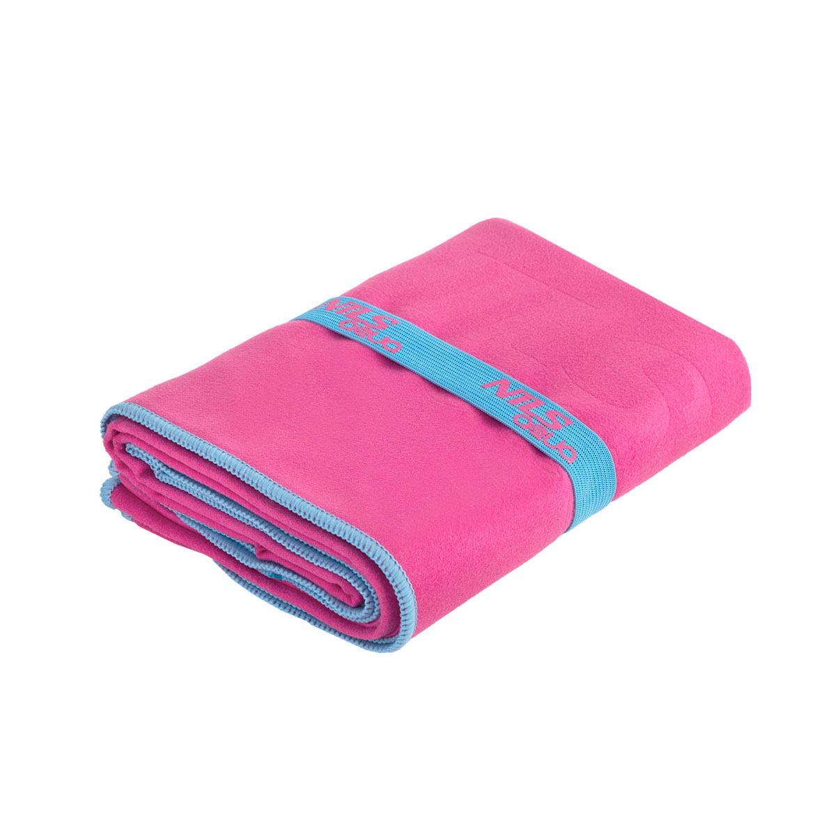 Ręcznik z mikrofibry szybkoschnący różowy 140x70 cm NAR11 Nils Aqua