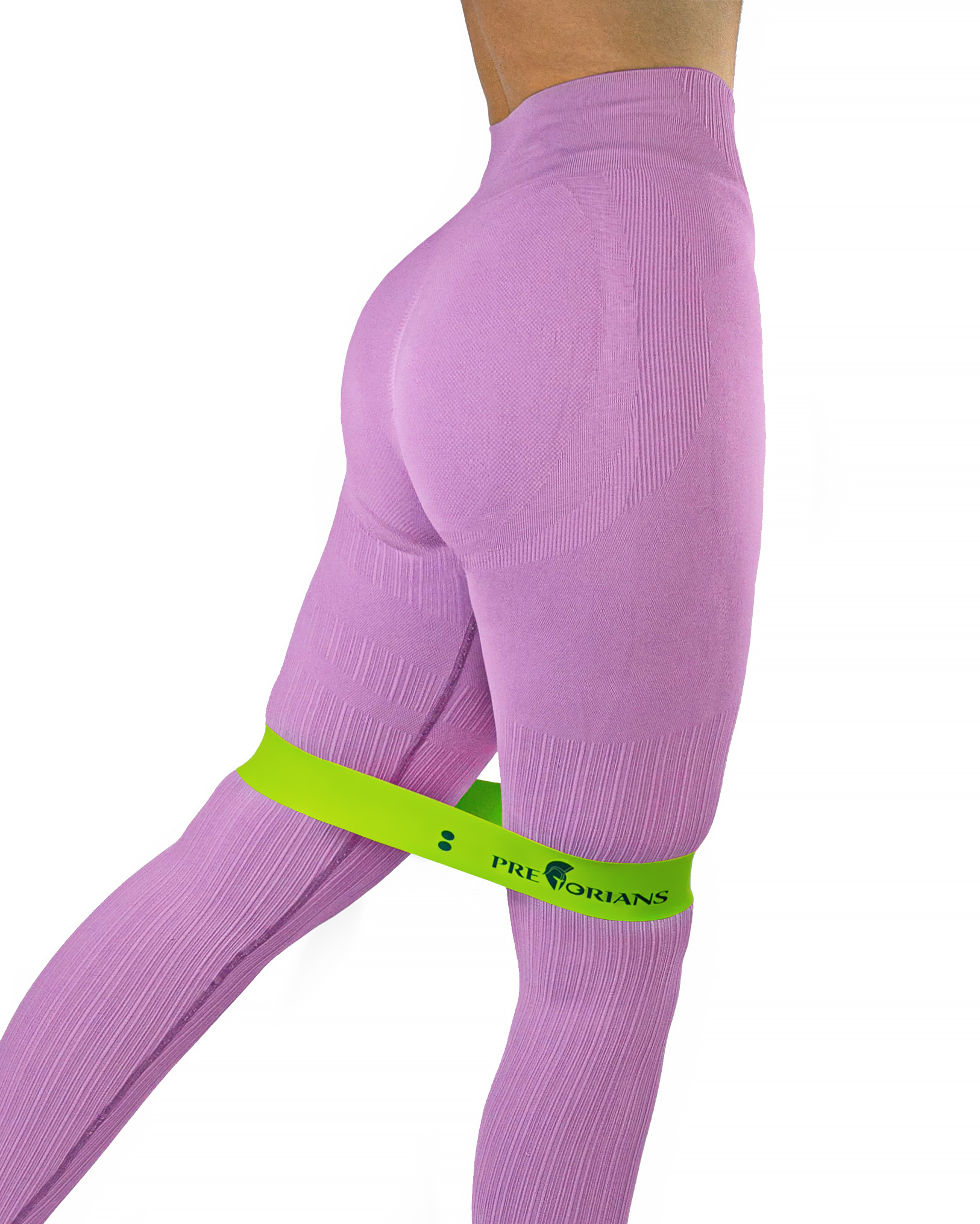 Guma mini band MB-3 limonkowa 1,1 mm taśma oporowa 17-21 kg Pretorians