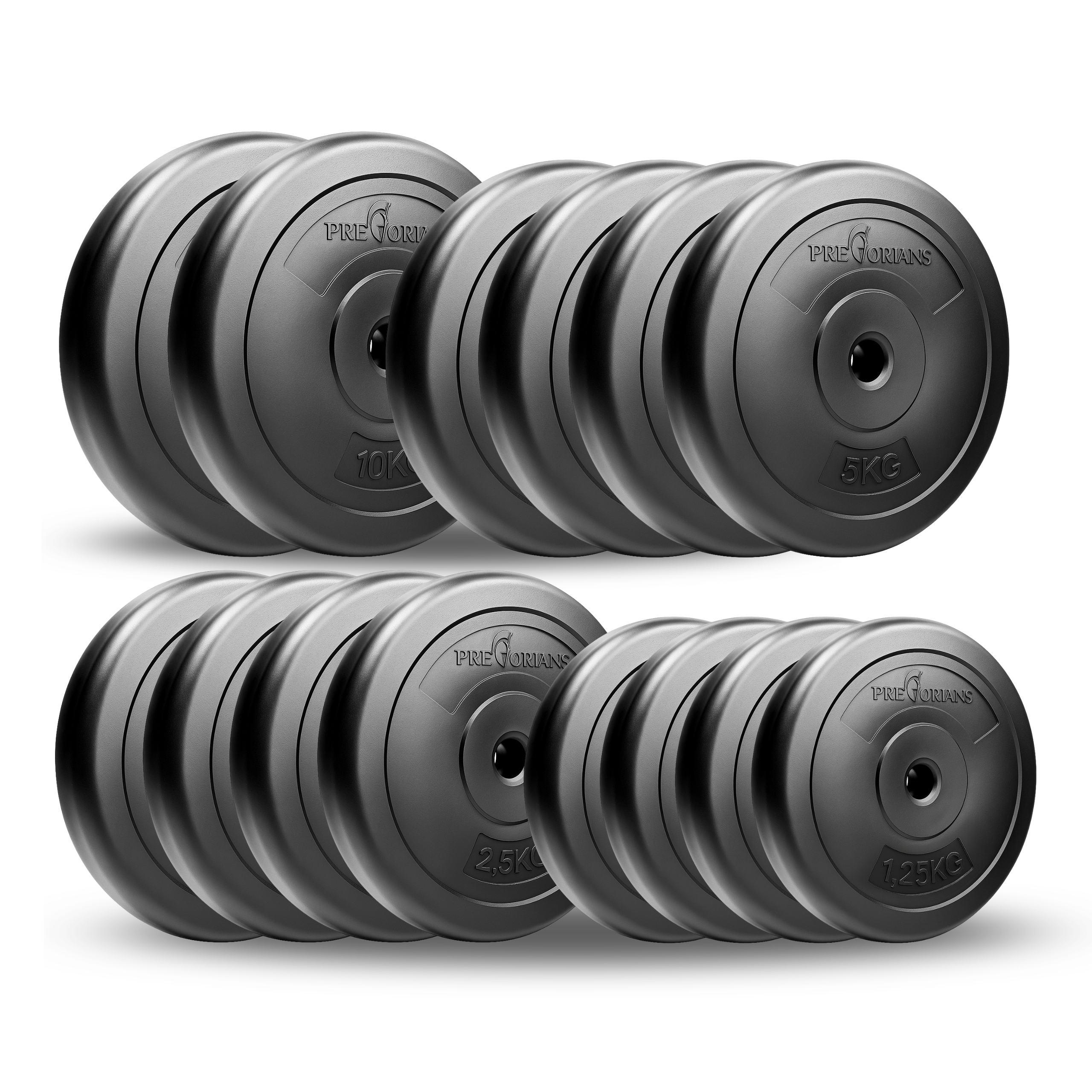 Zestaw do ćwiczeń 87kg z ławką treningową TB891, stojakami, sztangą / gryfem prostym 180cm, obciążeniem 55kg i hantlami