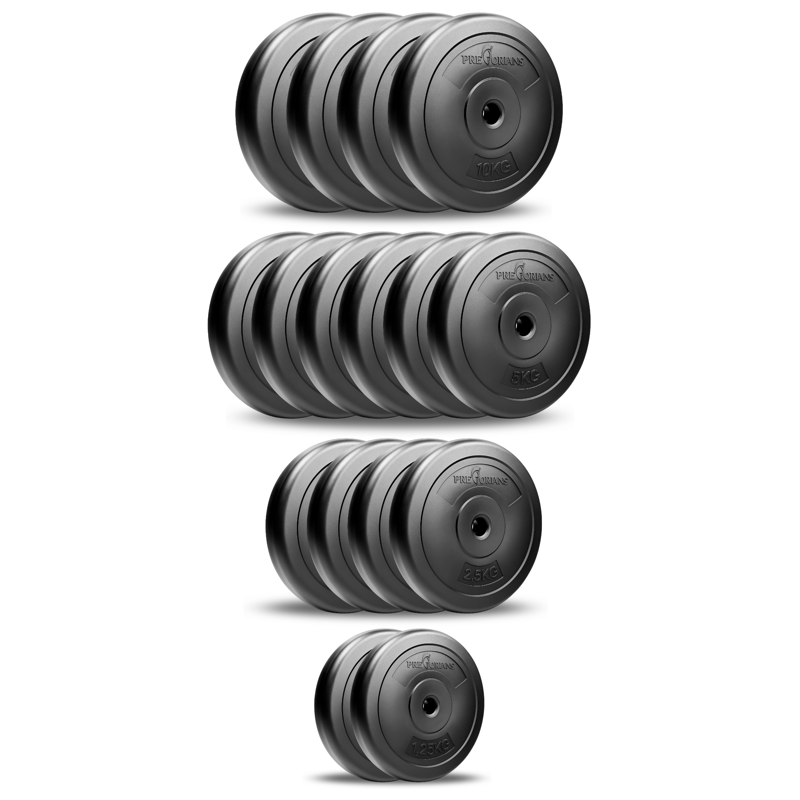 Zestaw do ćwiczeń 114kg z ławką treningową TB891, stojakami, sztangą / gryfem prostym 180cm, obciążeniem 82,5kg