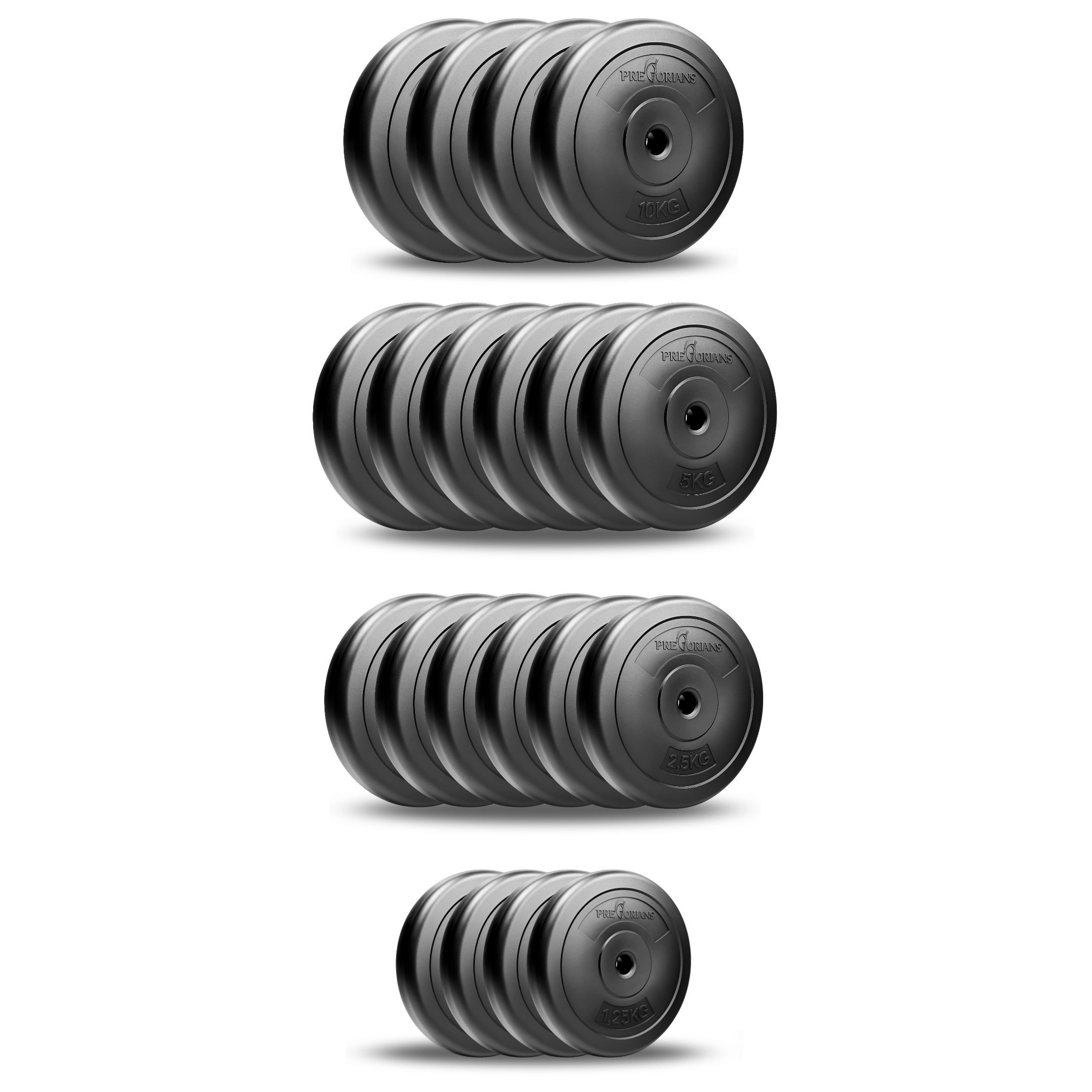 Zestaw do ćwiczeń 128kg z ławką treningową TB891, stojakami, sztangą / gryfem prostym 180cm, gryfem lekko łamanym 120cm, obciążeniem 90kg i hantlami